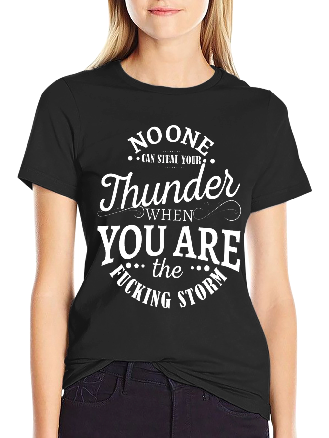 Noone Can Steal Your Thunder Graphic T-Shirt