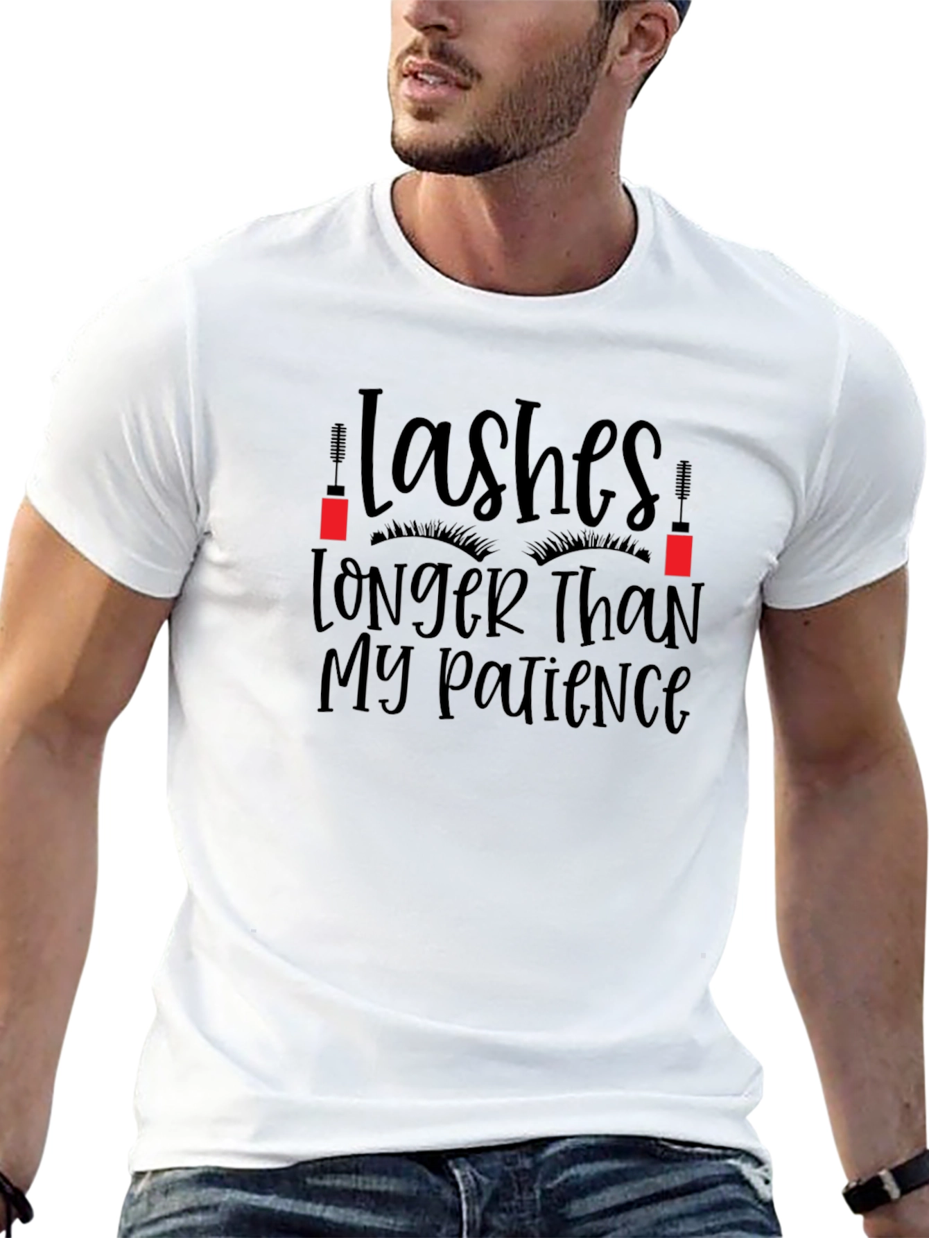 Lashes Longer Than My Patience Graphic Tee