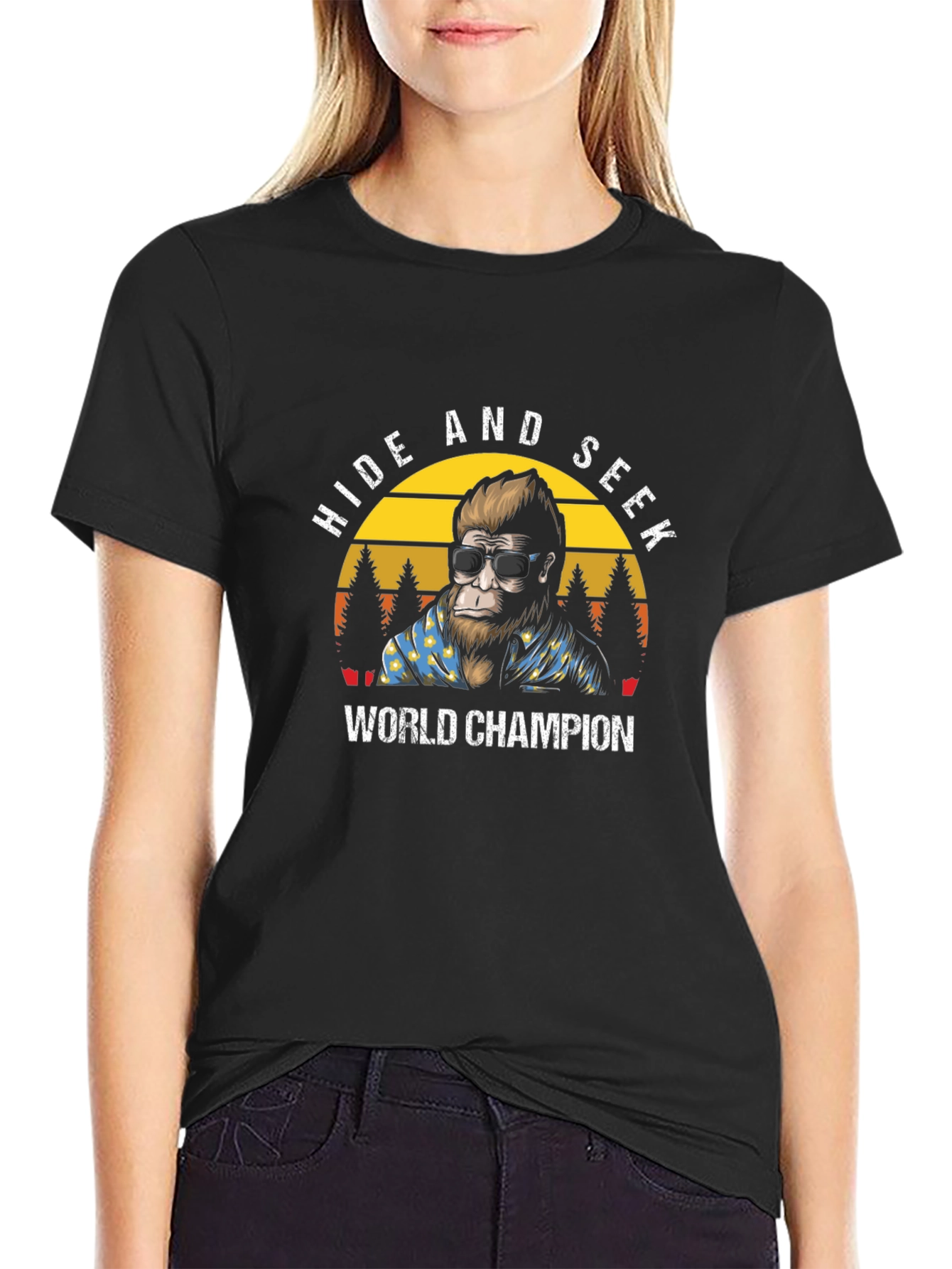Hide and Seek World Champion Bigfoot T-Shirt