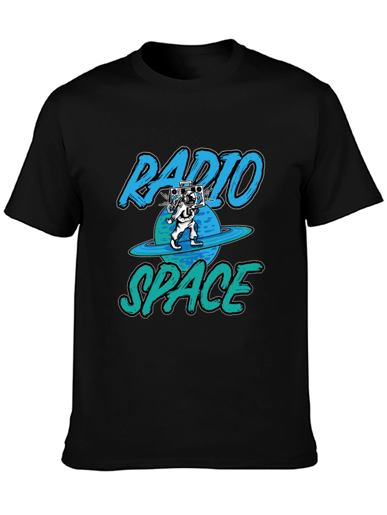 Radio Space T-Shirt - Astronaut Design