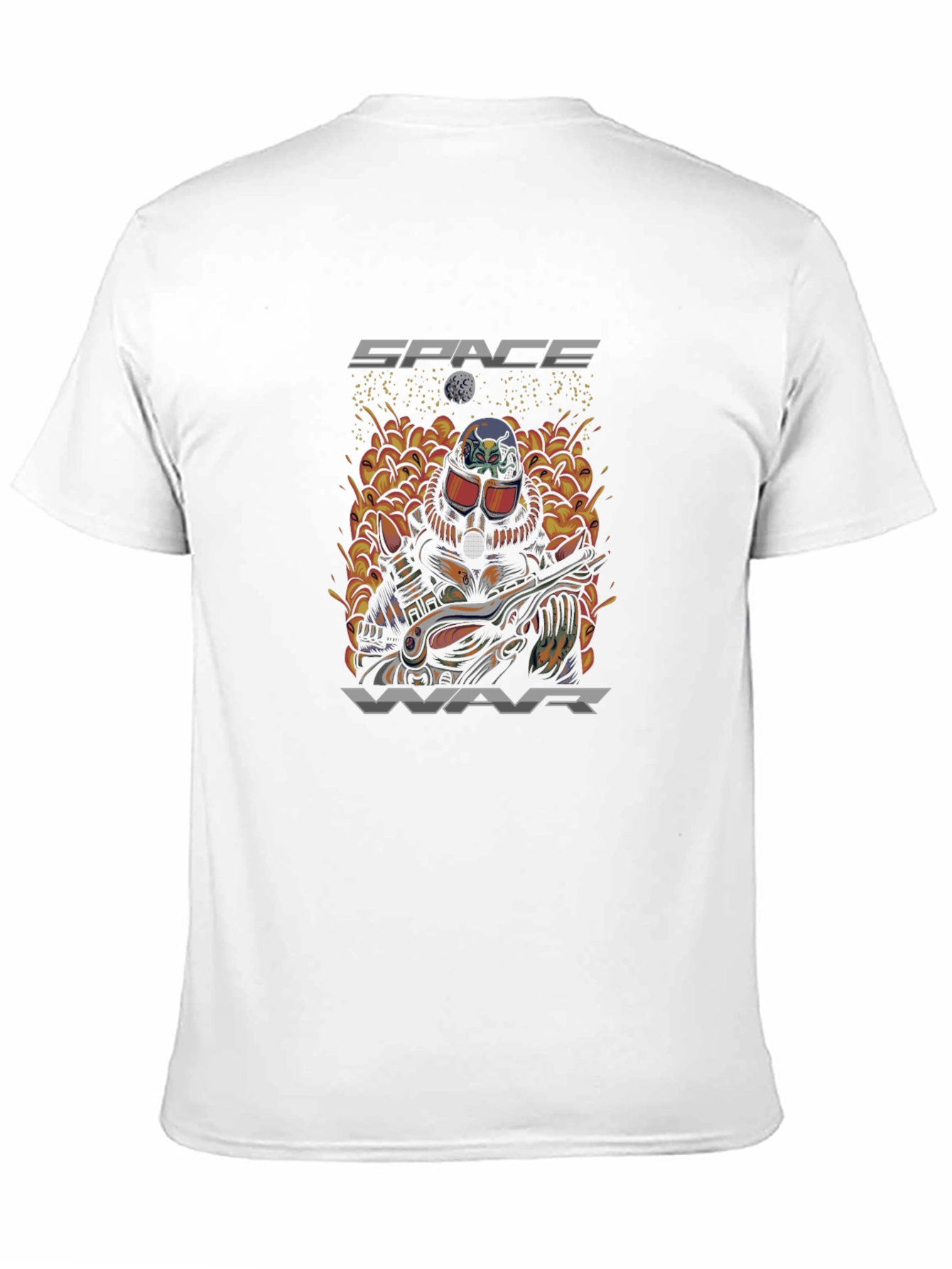 Space War Graphic Tee - Sci-Fi T-Shirt