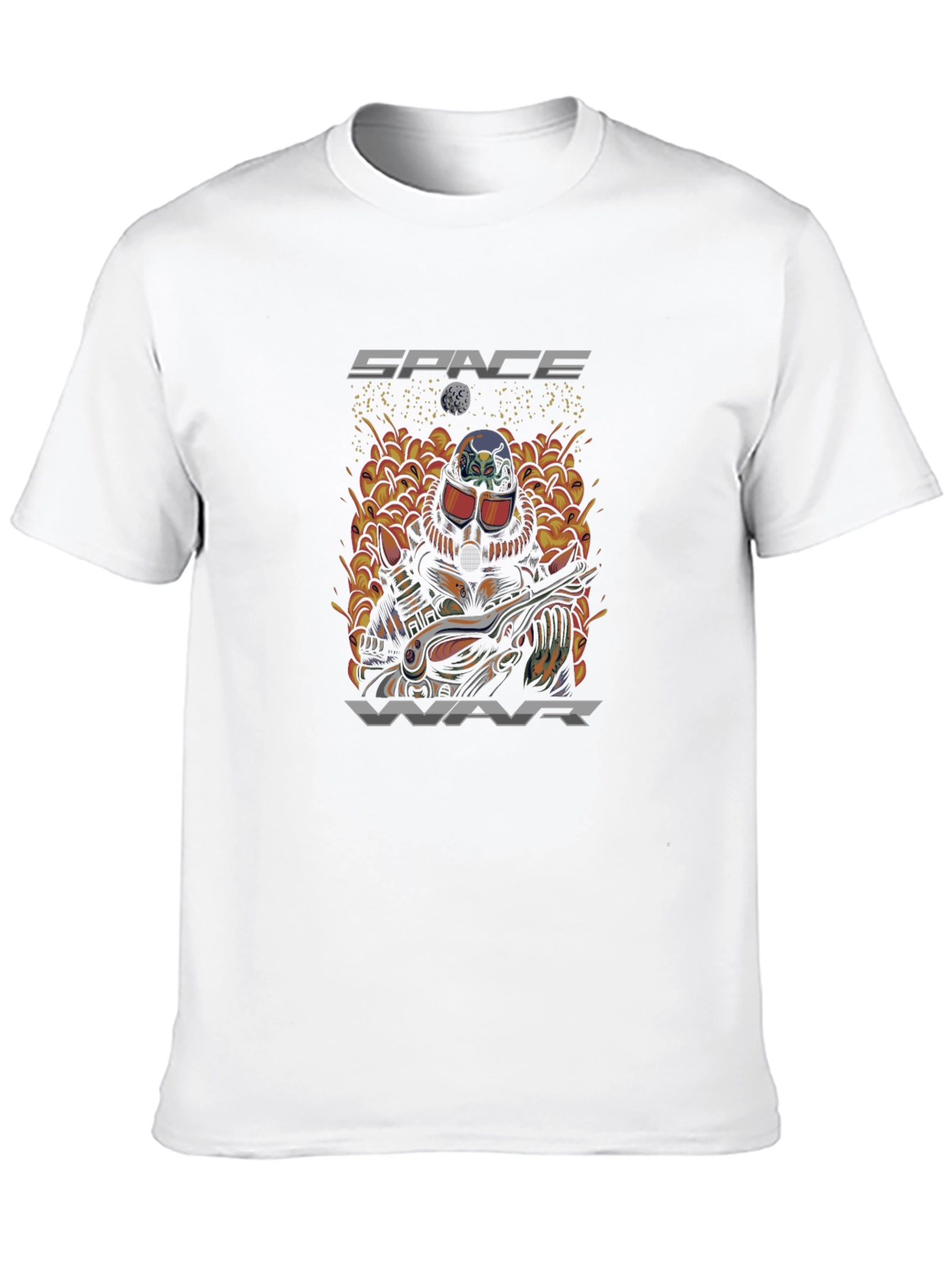 Space War Graphic Tee - Sci-Fi T-Shirt