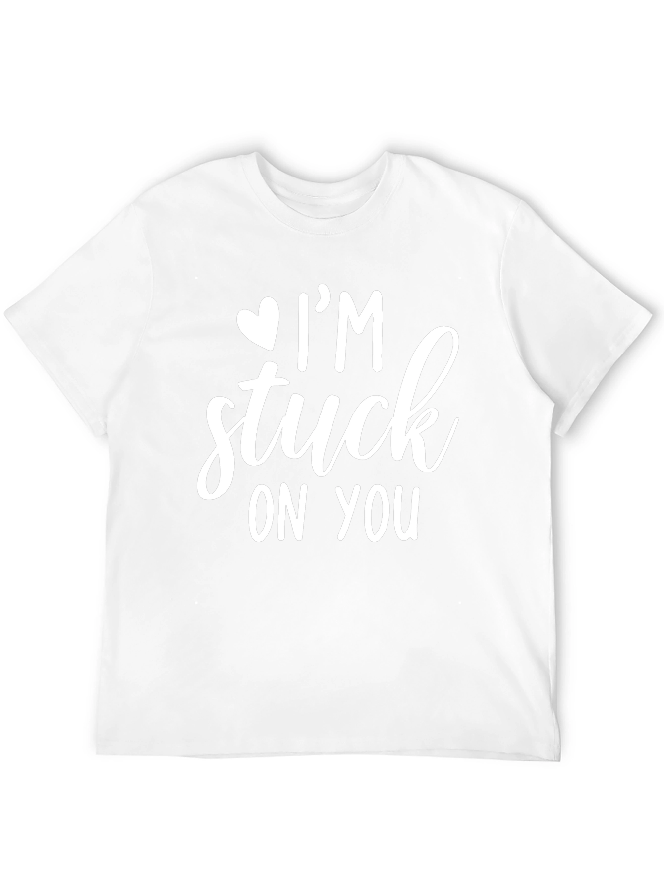 Im Stuck On You T-Shirt - Black Graphic Tee