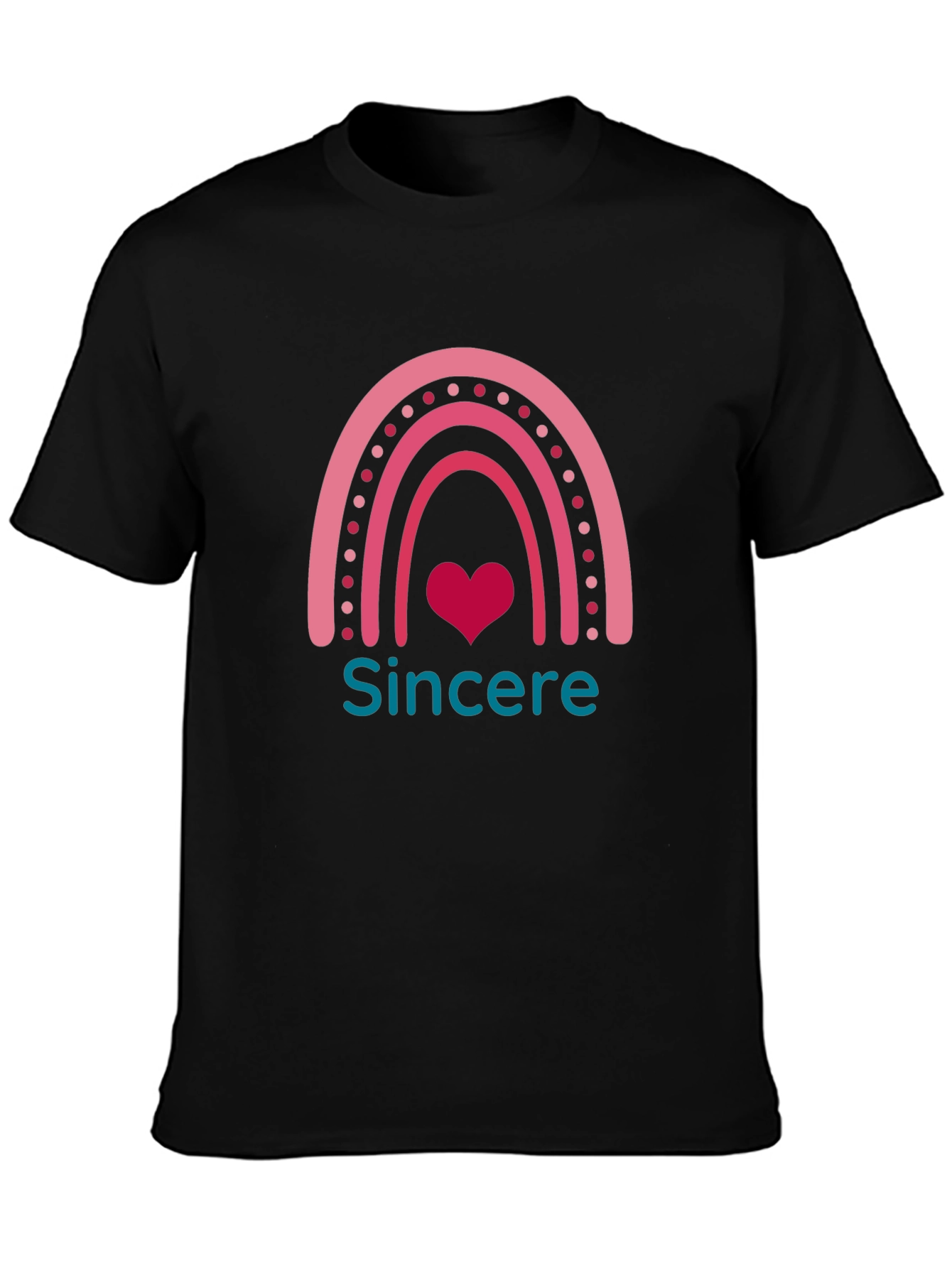 Sincere Love Rainbow Graphic Tee