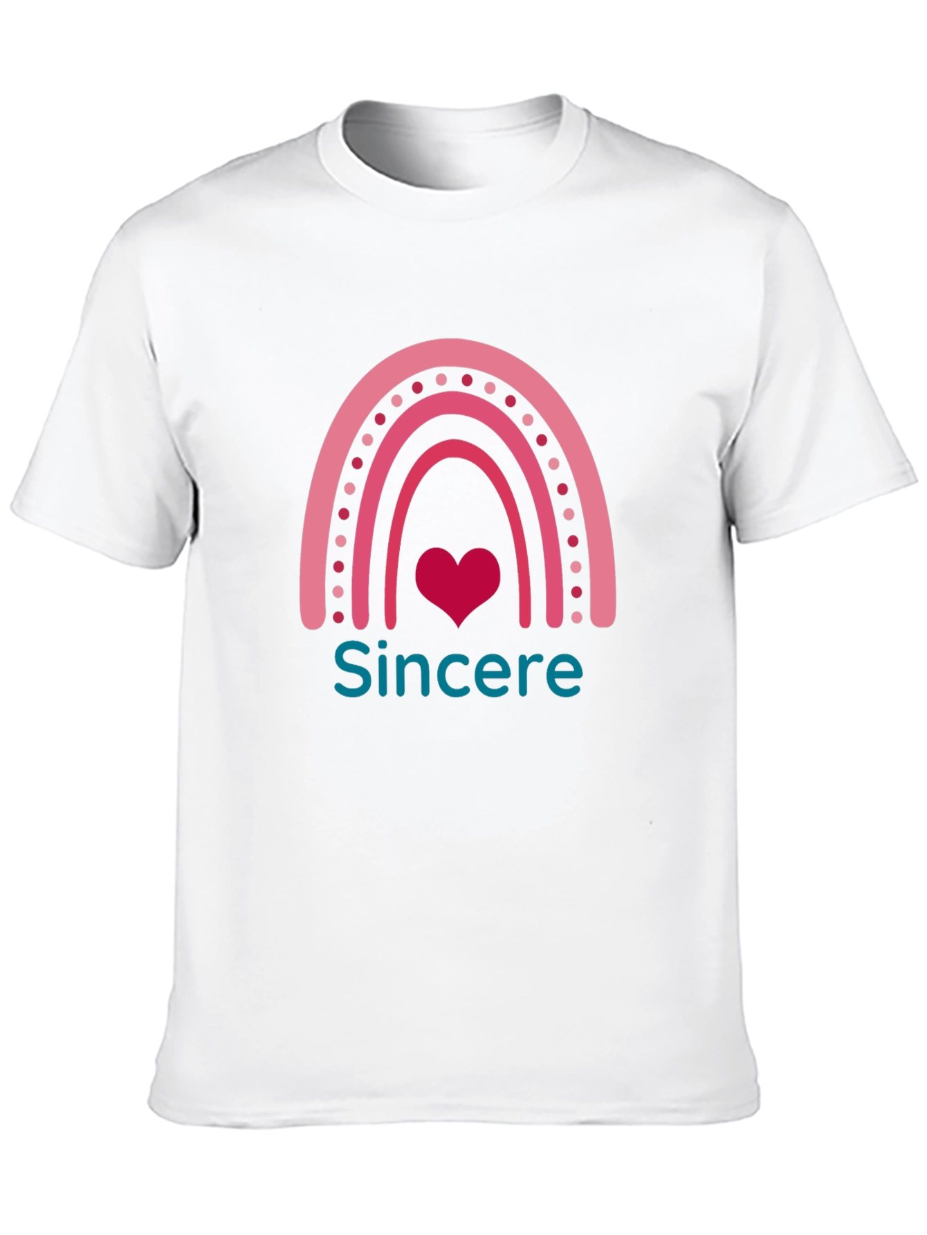Sincere Love Rainbow Graphic Tee
