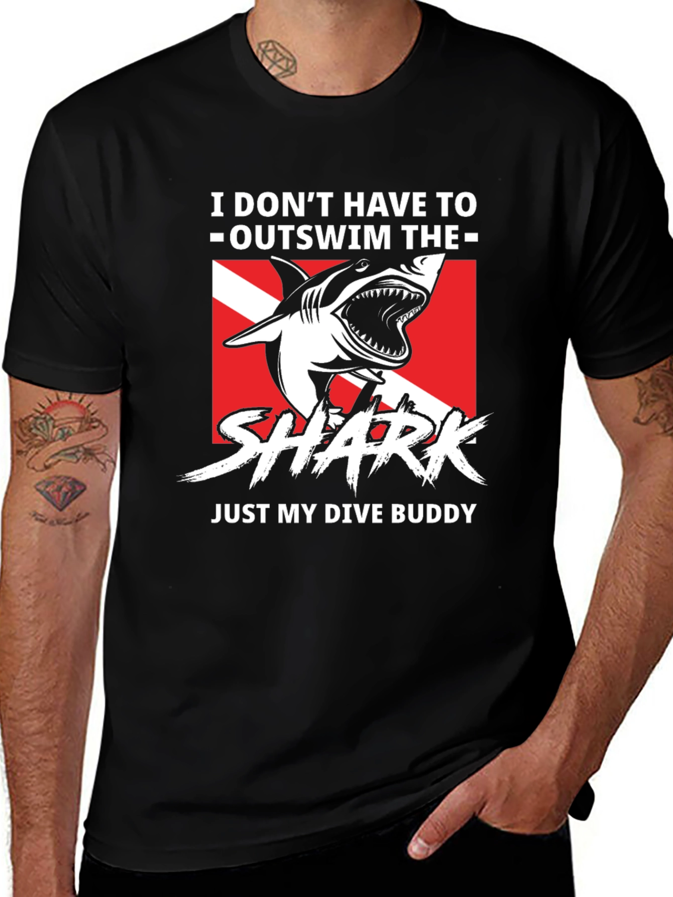 Dive Buddy Shark Graphic Tee