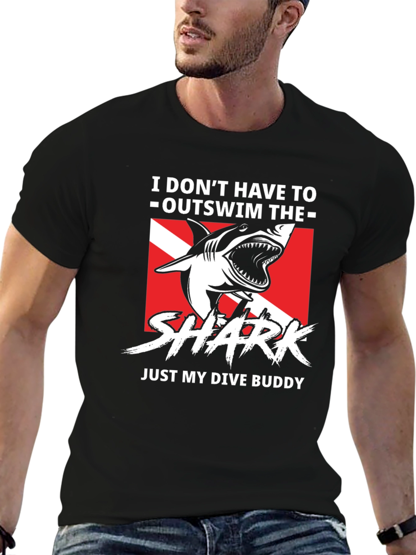 Dive Buddy Shark Graphic Tee
