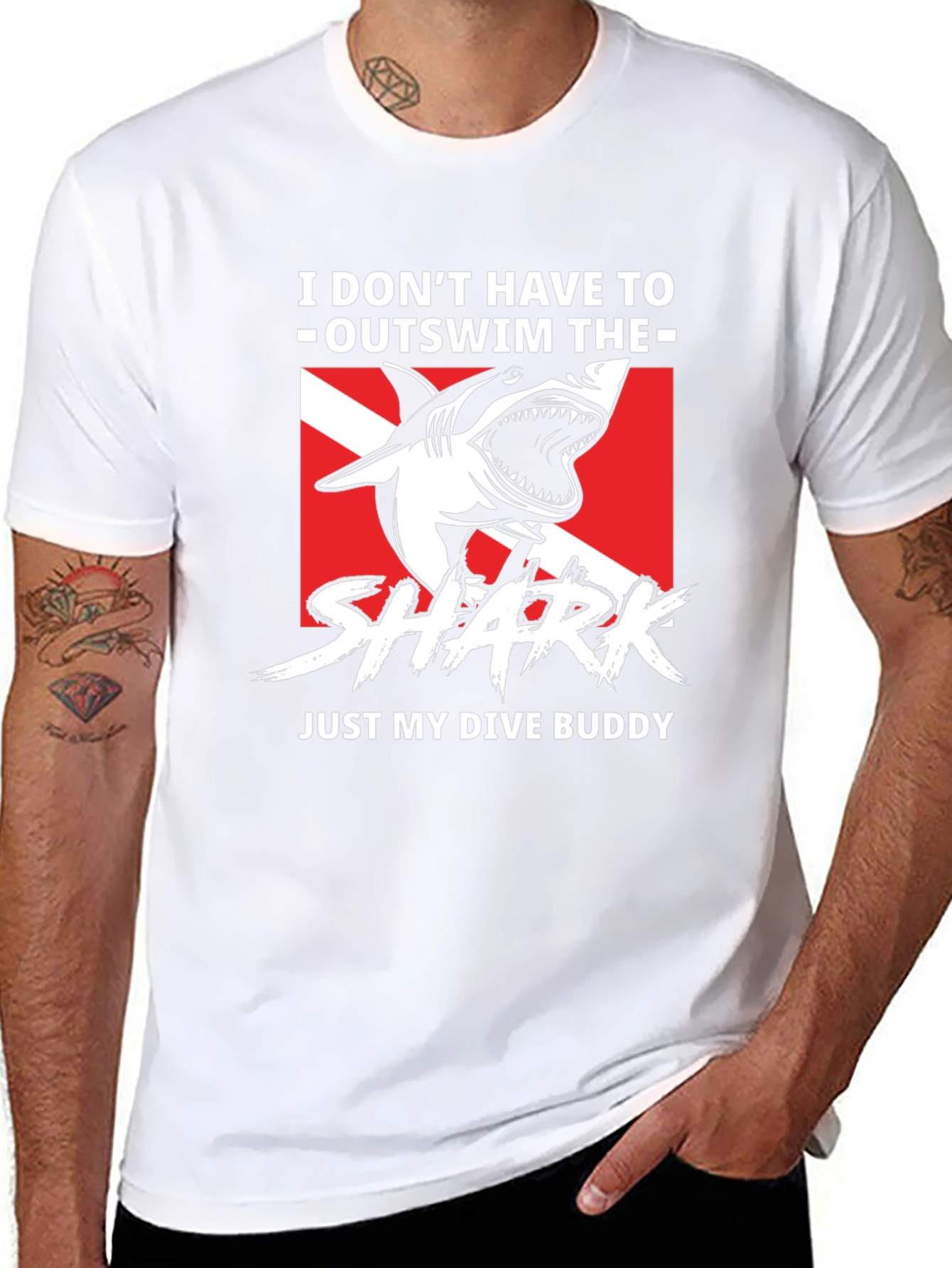 Dive Buddy Shark Graphic Tee