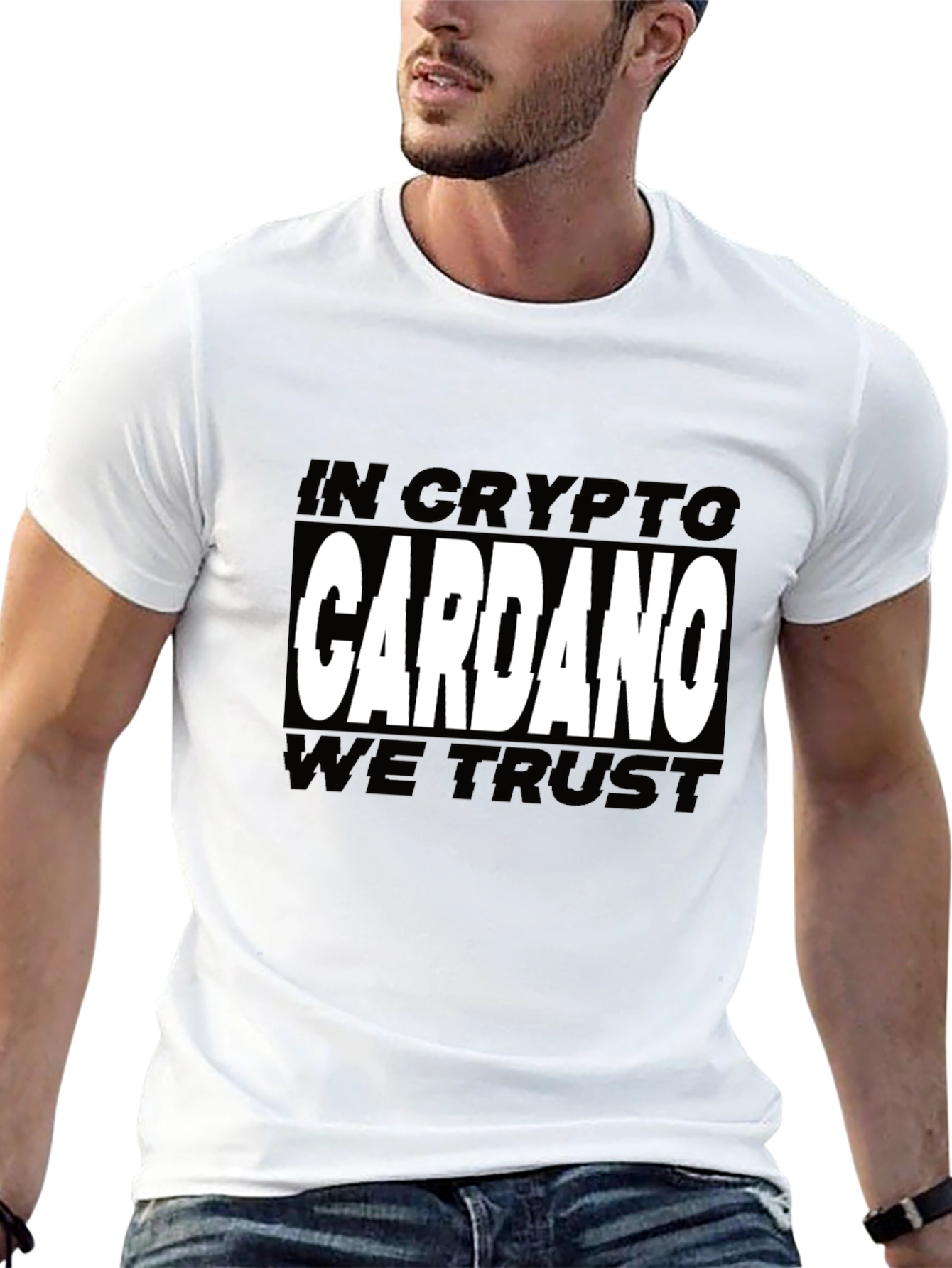 Cardano Crypto T-Shirt - In Crypto We Trust