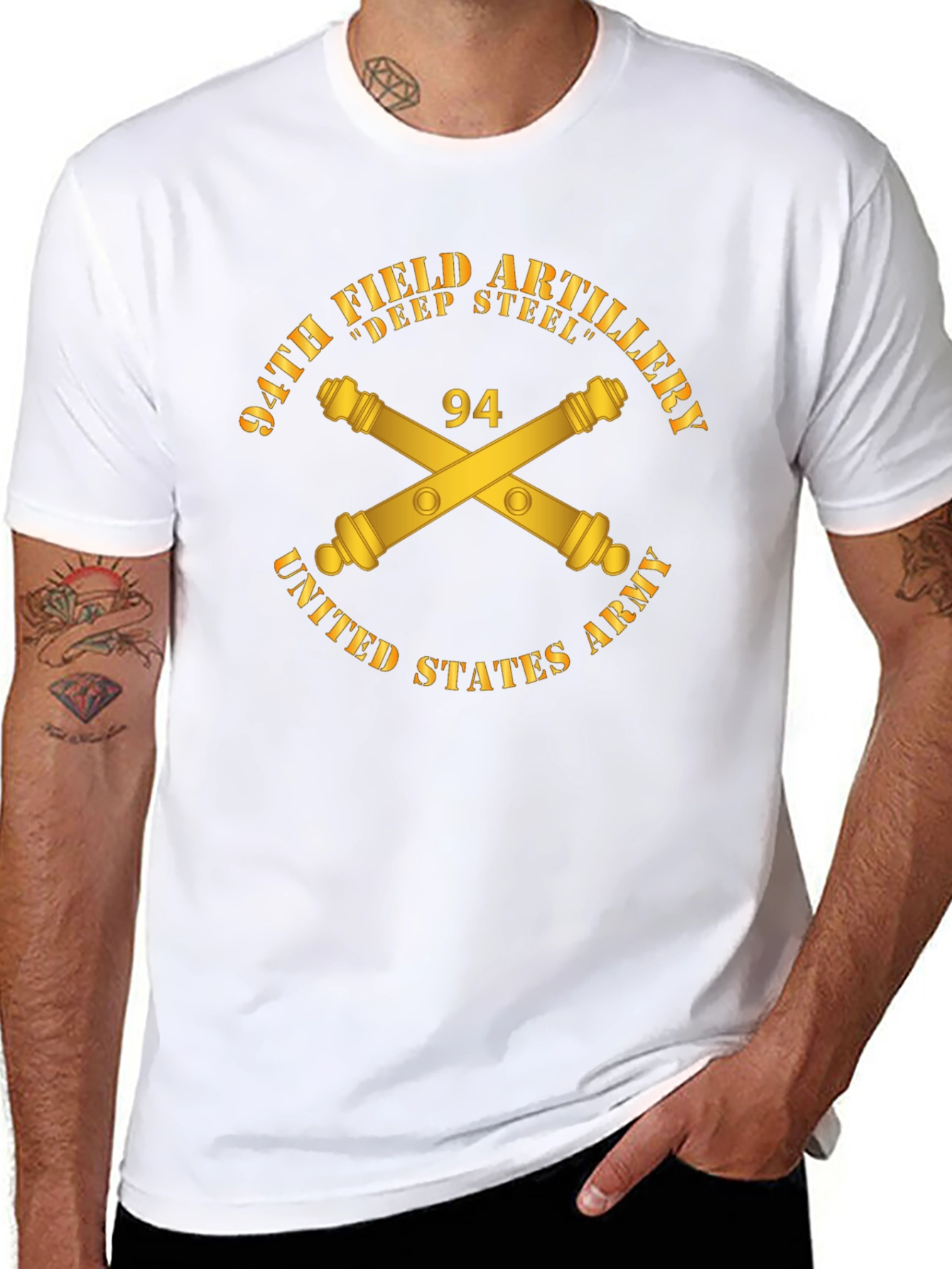 94th Field Artillery T-Shirt - Deep Steel