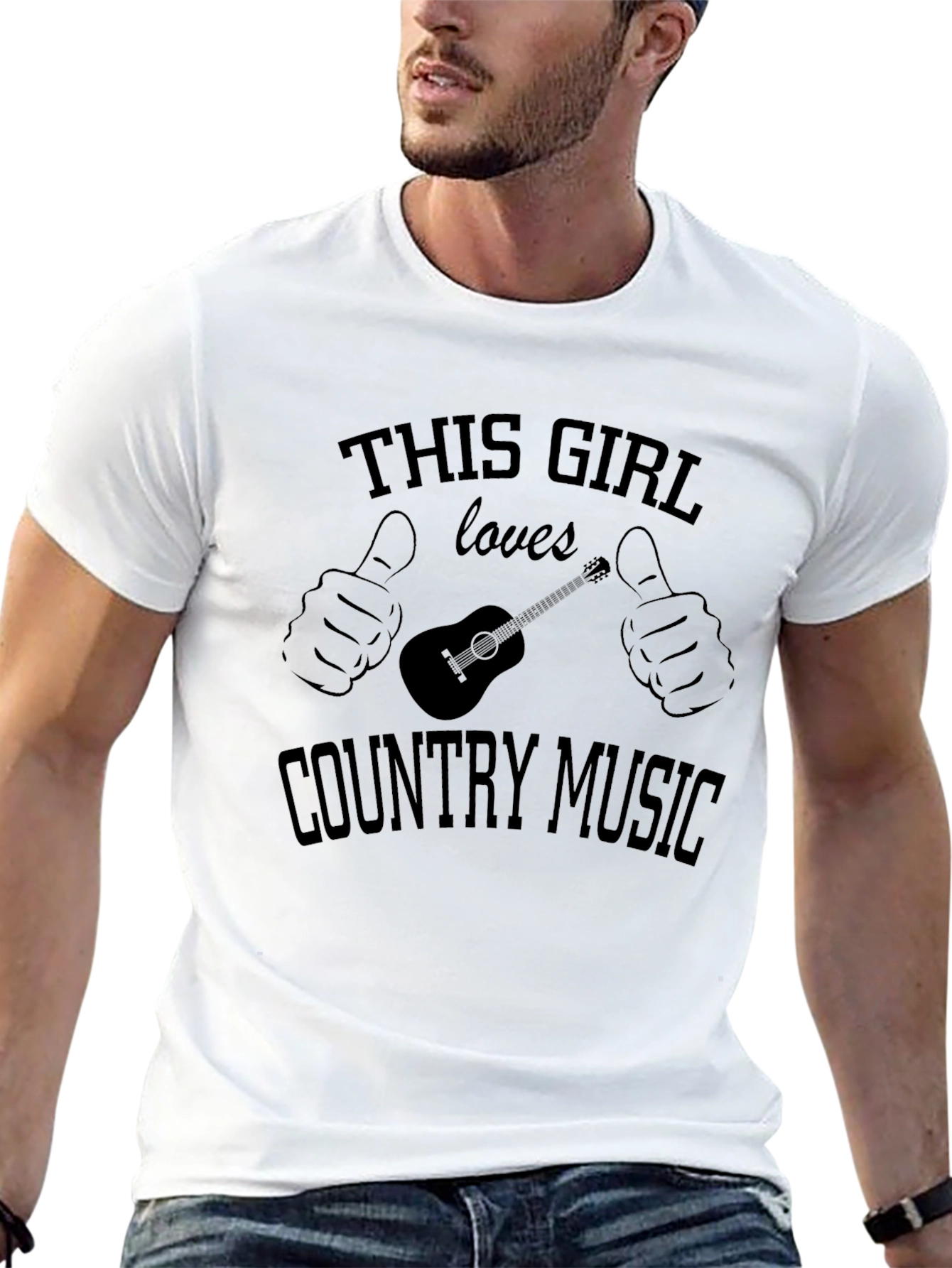 This Girl Loves Country Music T-Shirt