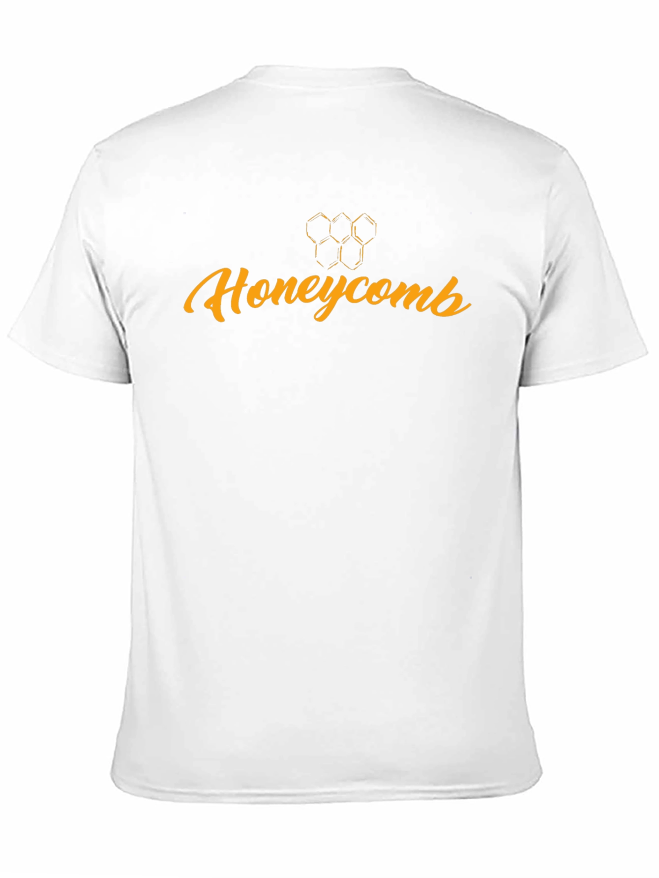 Honeycomb Graphic Tee - Stylish Black T-Shirt