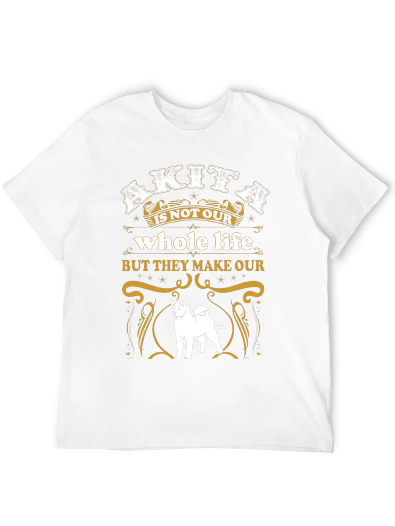 Akita Dog Lover Graphic Tee - Whole Life