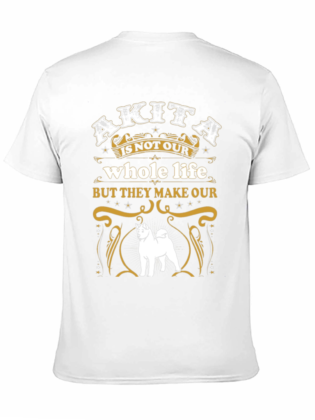 Akita Dog Lover Graphic Tee - Whole Life