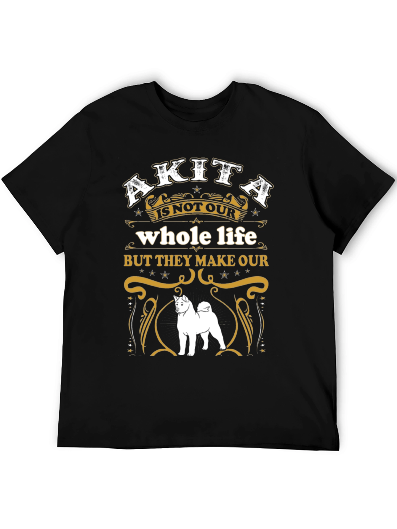 Akita Dog Lover Graphic Tee - Whole Life