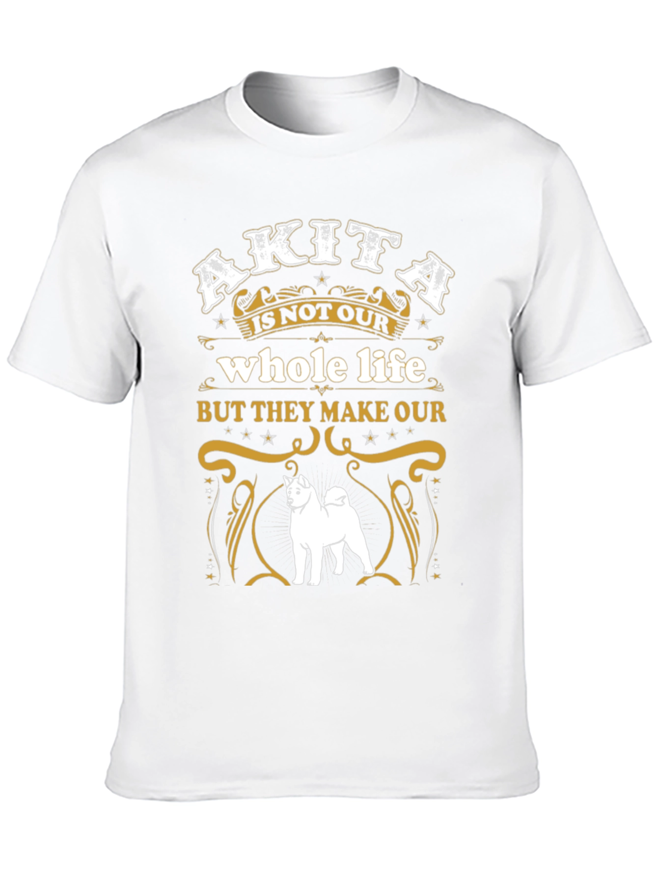 Akita Dog Lover Graphic Tee - Whole Life