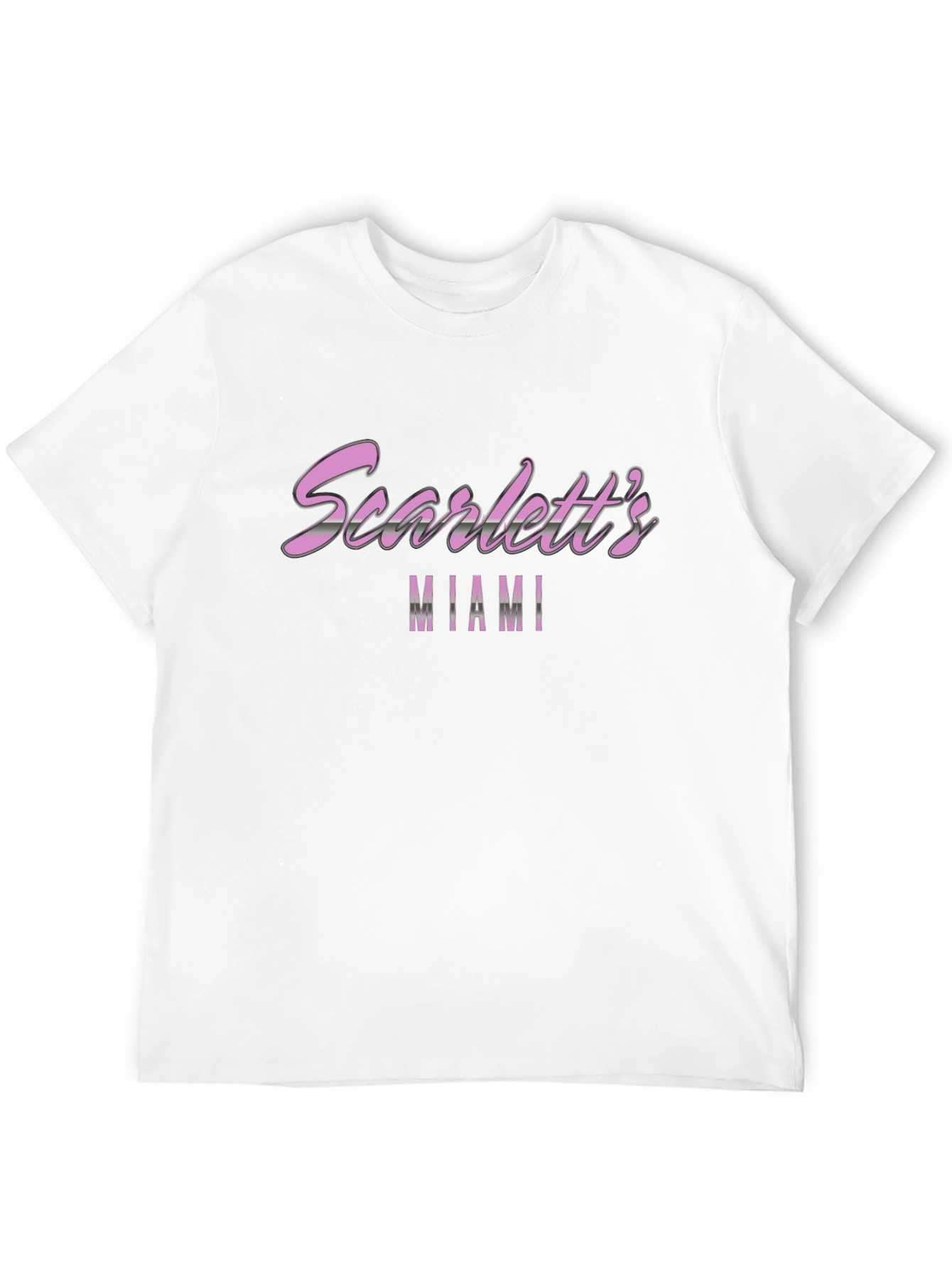 Scarletts Miami Black T-Shirt