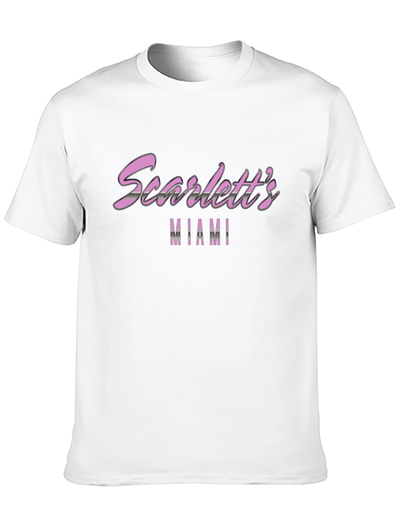 Scarletts Miami Black T-Shirt