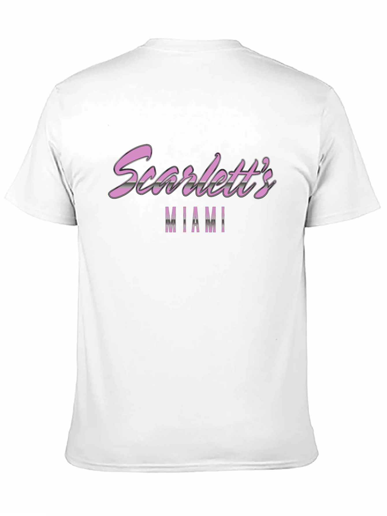 Scarletts Miami Black T-Shirt
