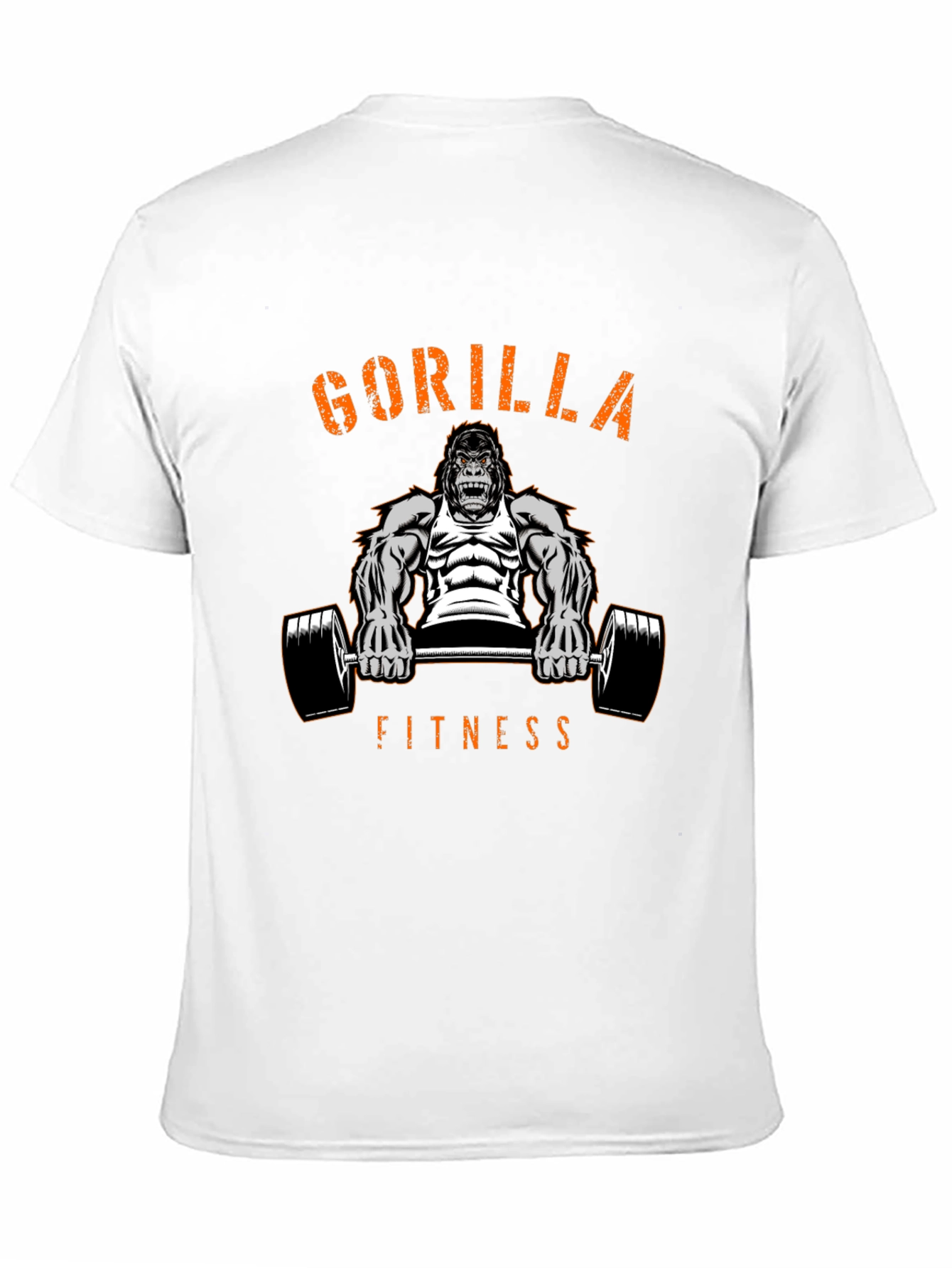 Gorilla Fitness Graphic T-Shirt - Black