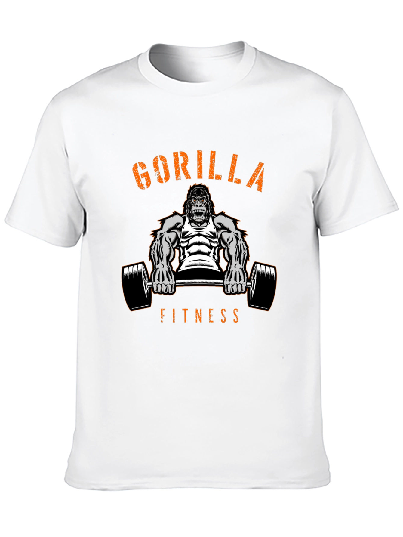 Gorilla Fitness Graphic T-Shirt - Black