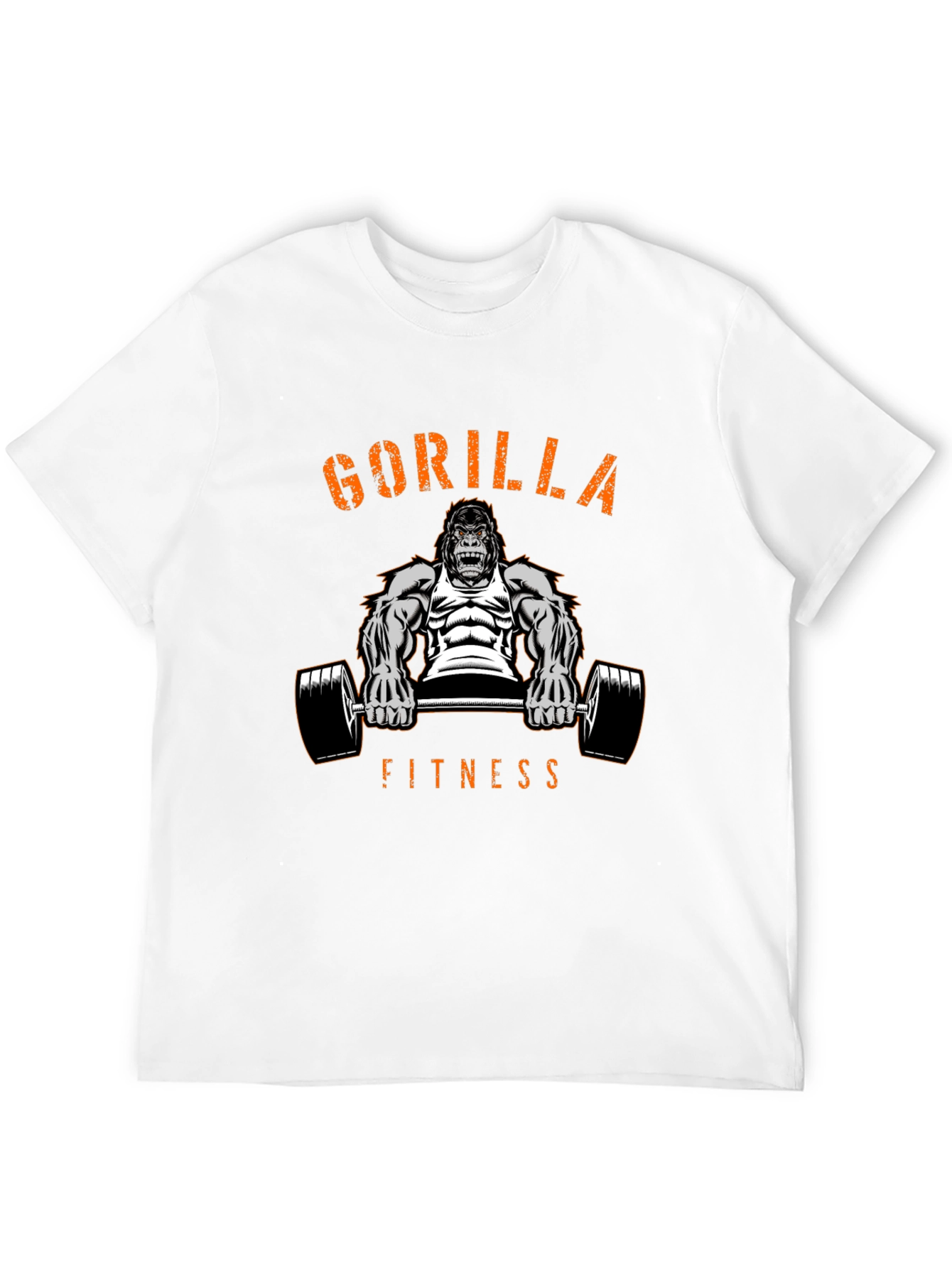 Gorilla Fitness Graphic T-Shirt - Black