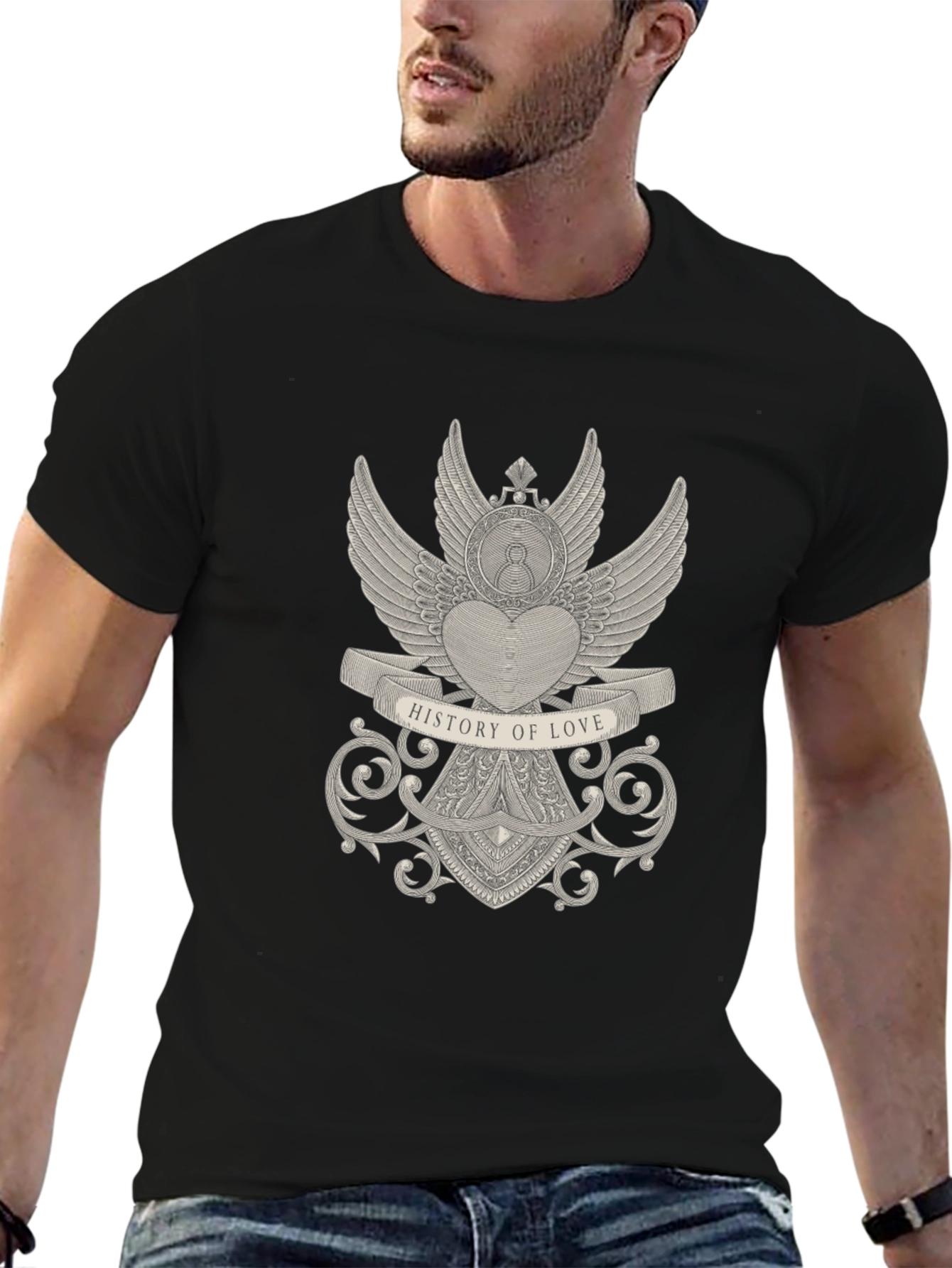 History of Love Graphic T-Shirt