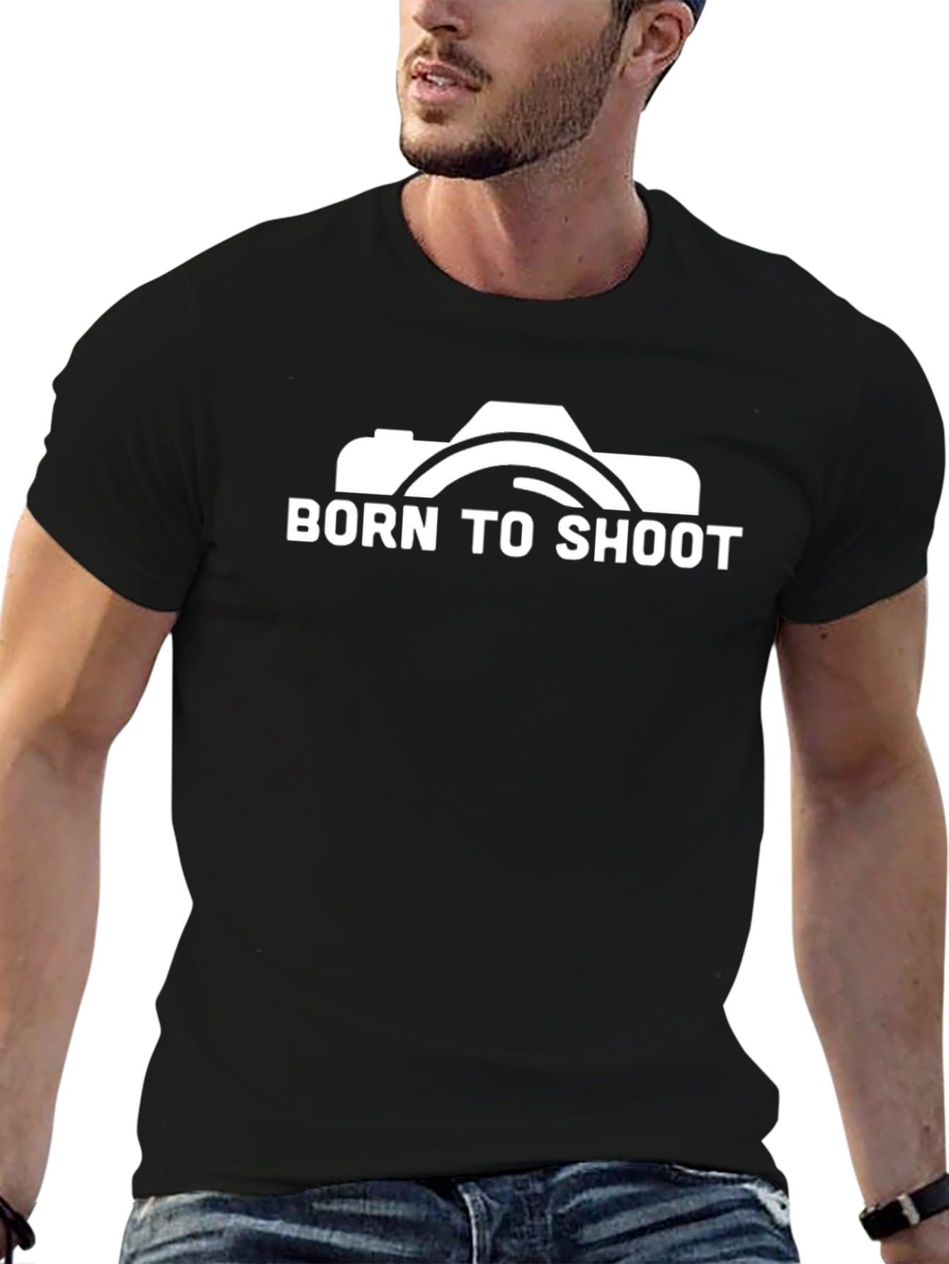 Born to Shoot Graphic Tee - Photography Lover