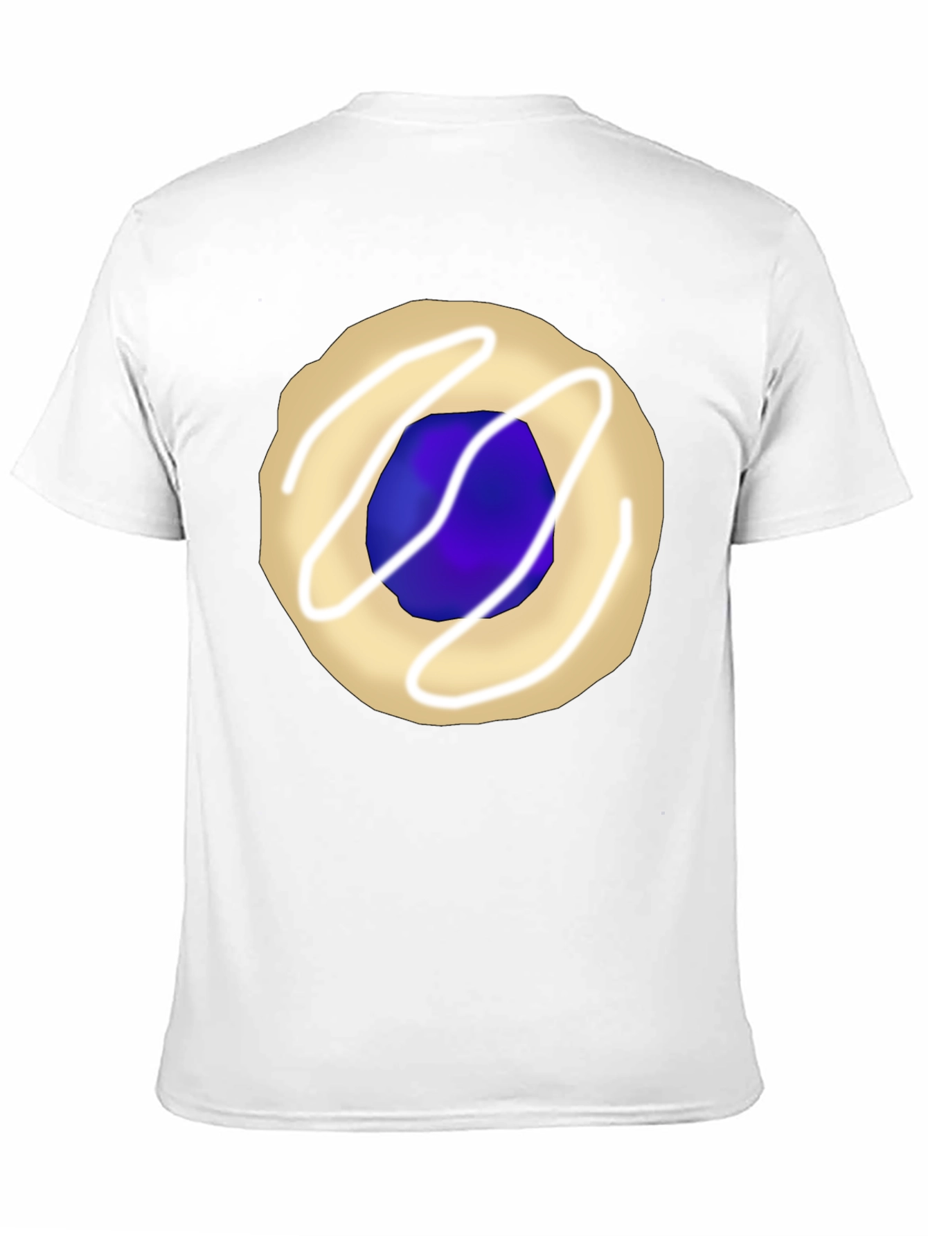 Cookie Graphic Tee - Black Casual T-Shirt