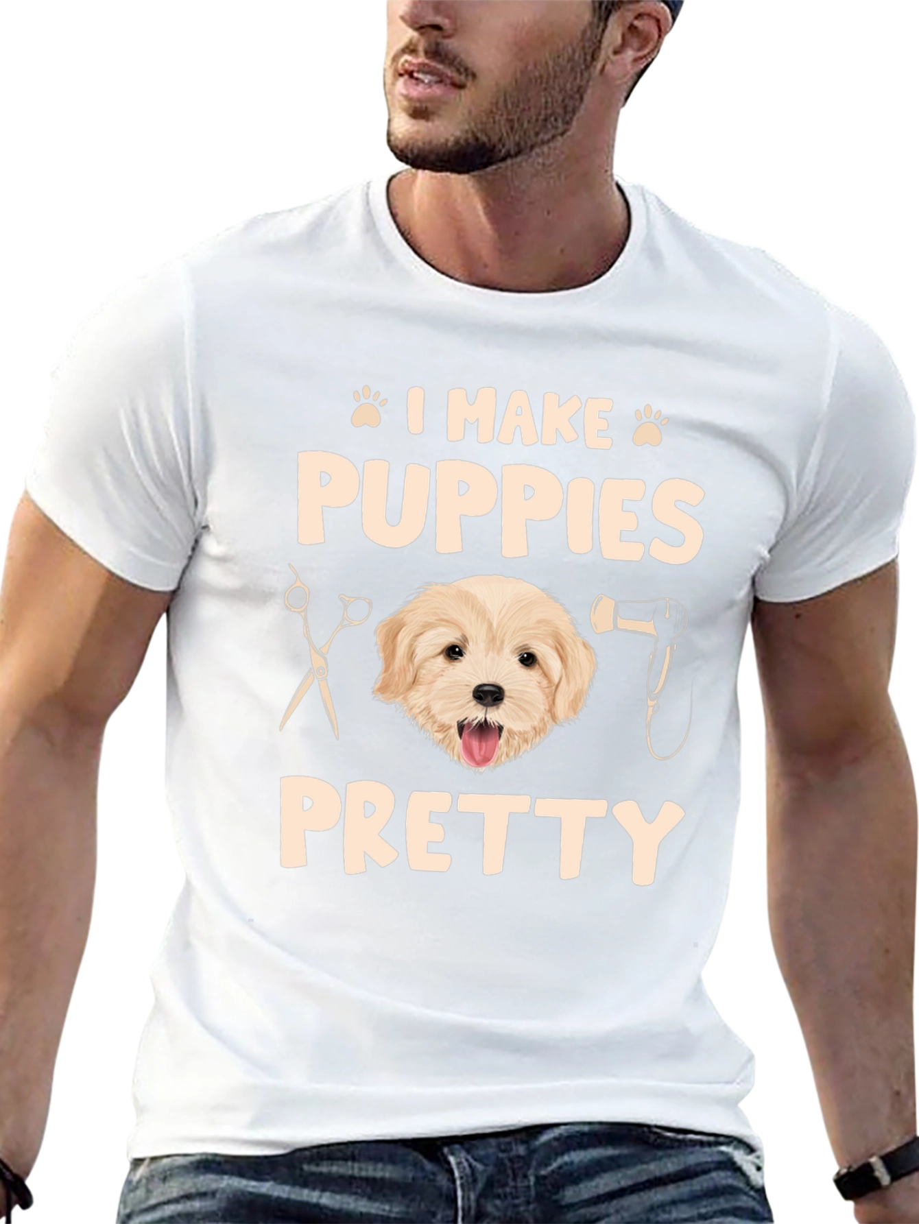 Puppies Pretty Graphic T-Shirt