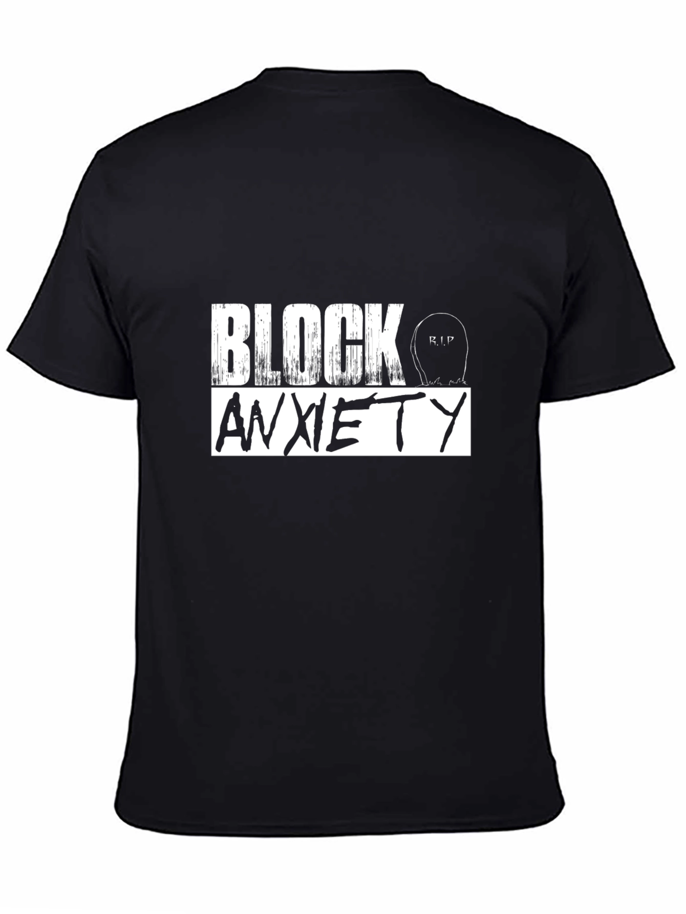 Block Anxiety Graphic T-Shirt - Unisex Cotton Tee