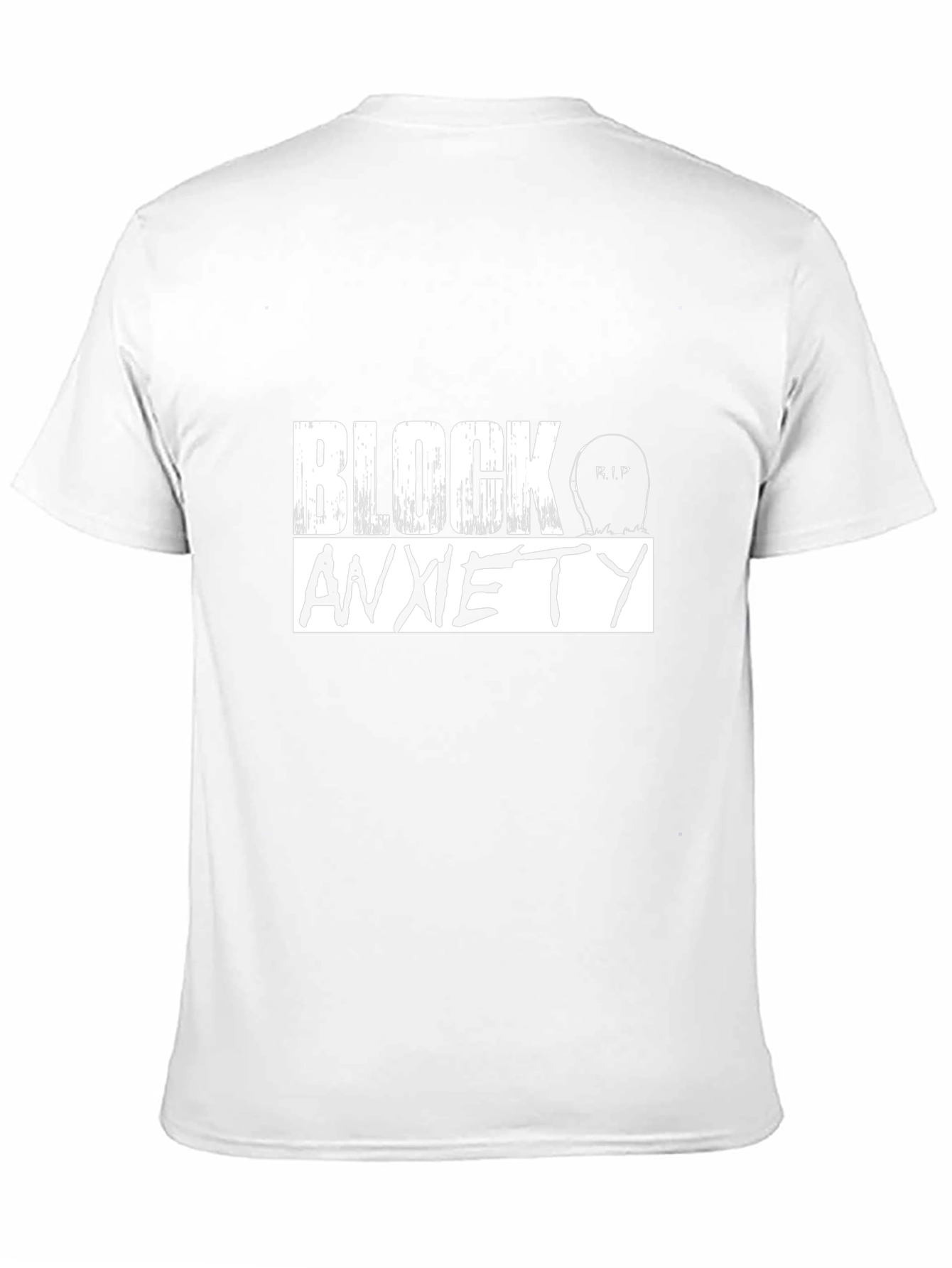 Block Anxiety Graphic T-Shirt - Unisex Cotton Tee