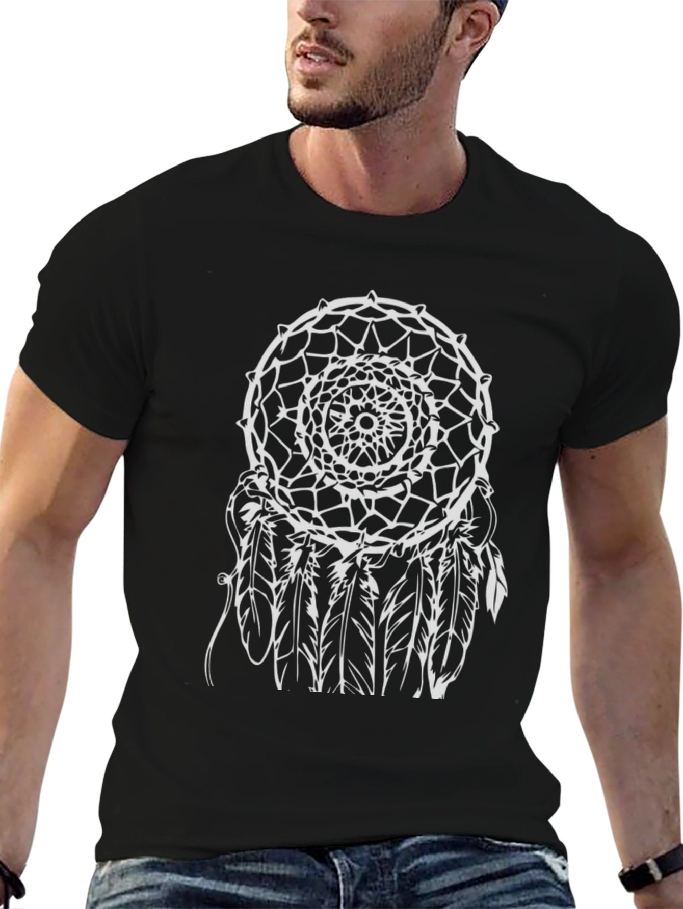 Dreamcatcher T-Shirt - Black Cotton Tee