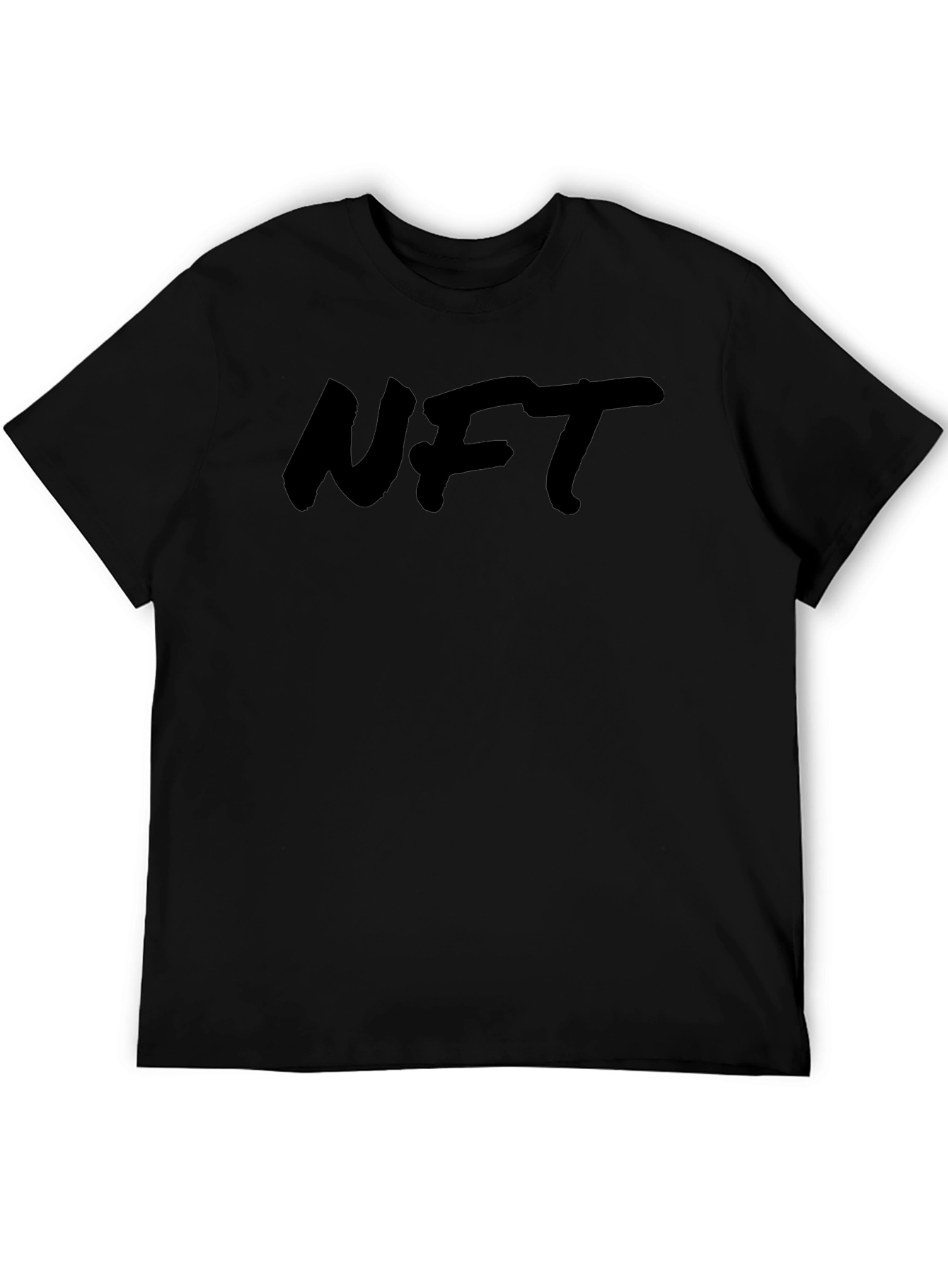 NFT Black T-Shirt - Crypto Art Tee