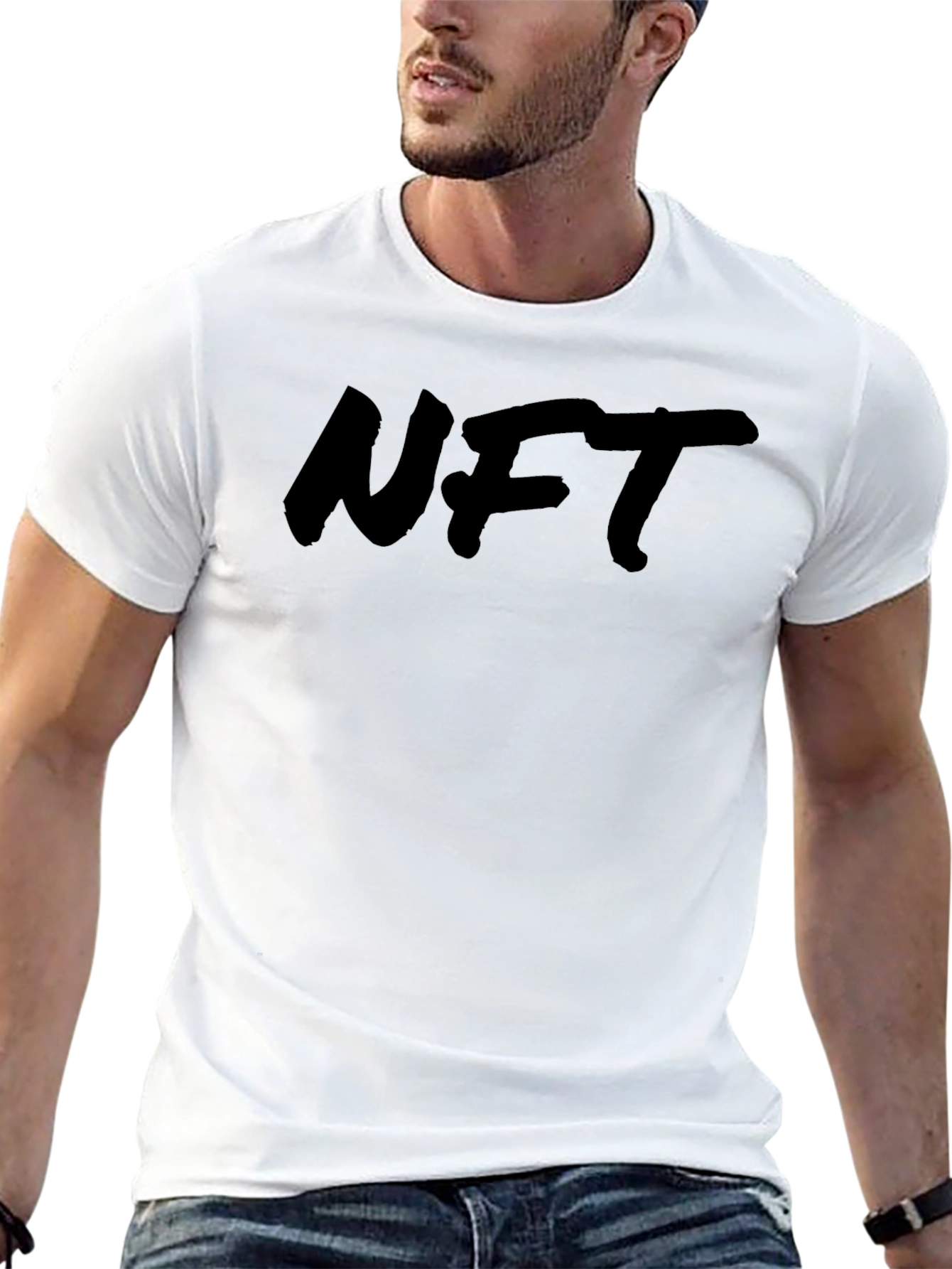 NFT Black T-Shirt - Crypto Art Tee