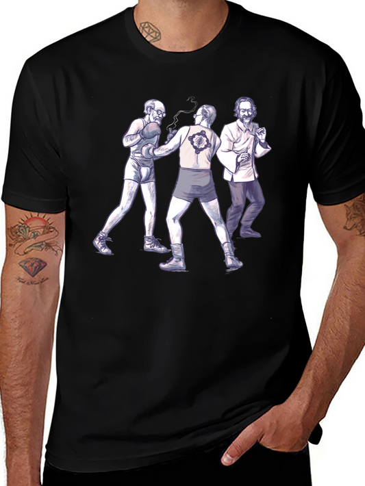 Boxing Philosophers Graphic Tee