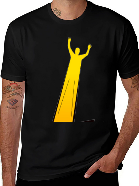 Golden Figure Black Tee - Modern Graphic T-Shirt
