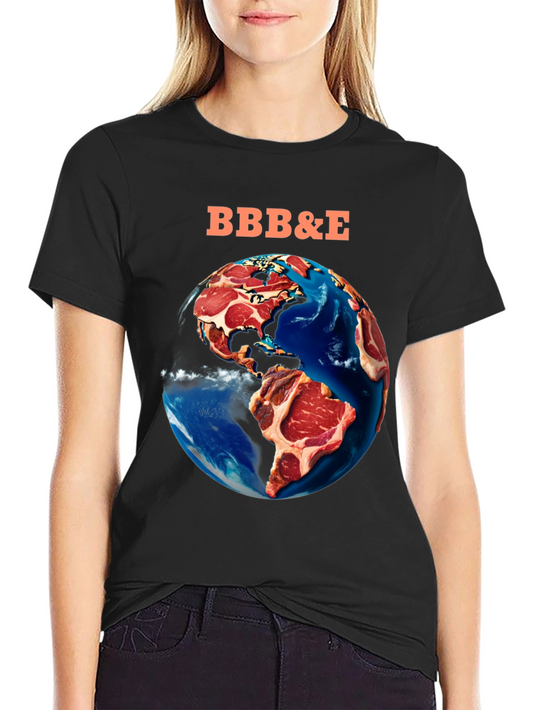 BBB&E Meat Earth Graphic T-Shirt