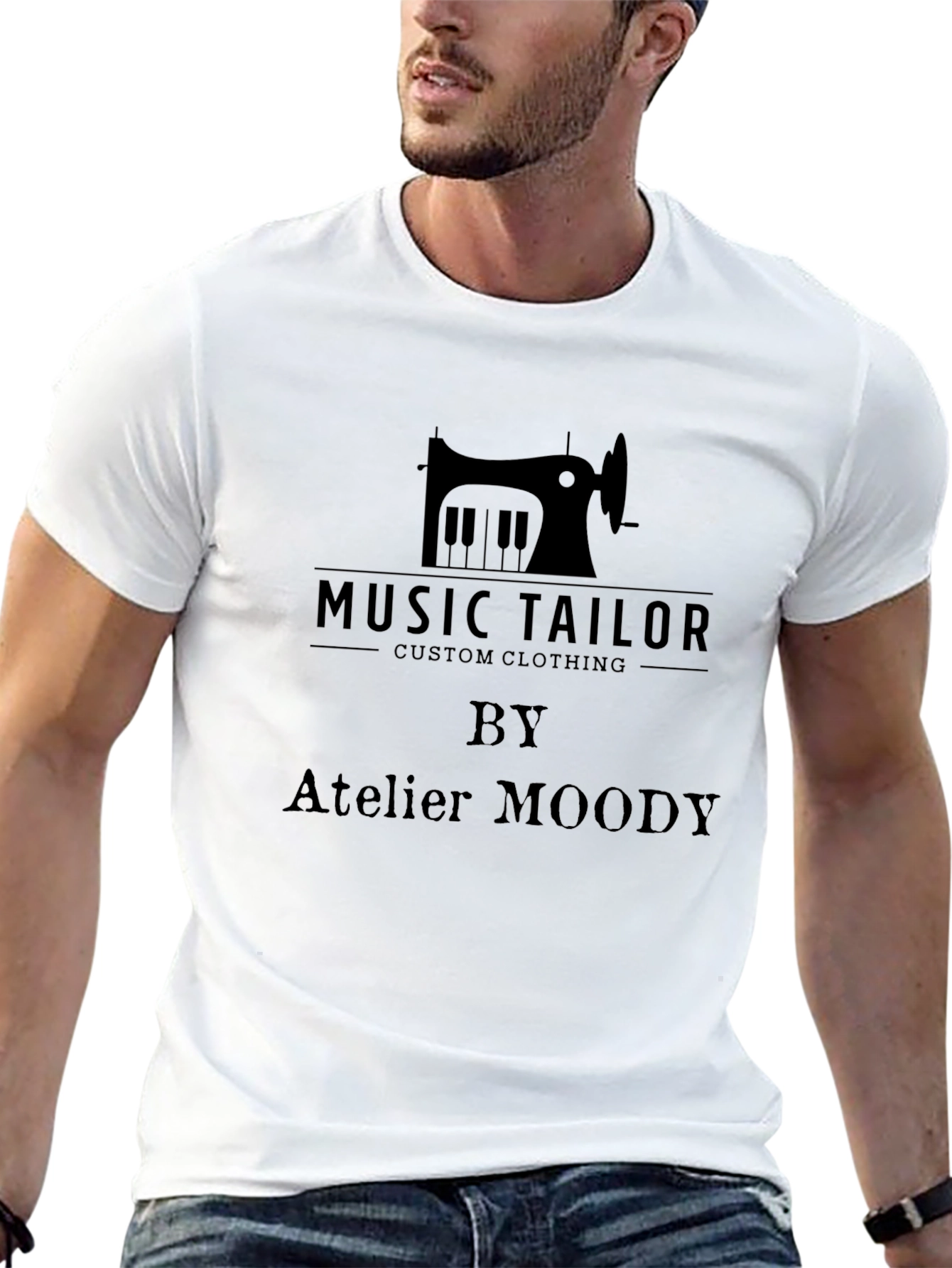 Music Tailor Black T-Shirt