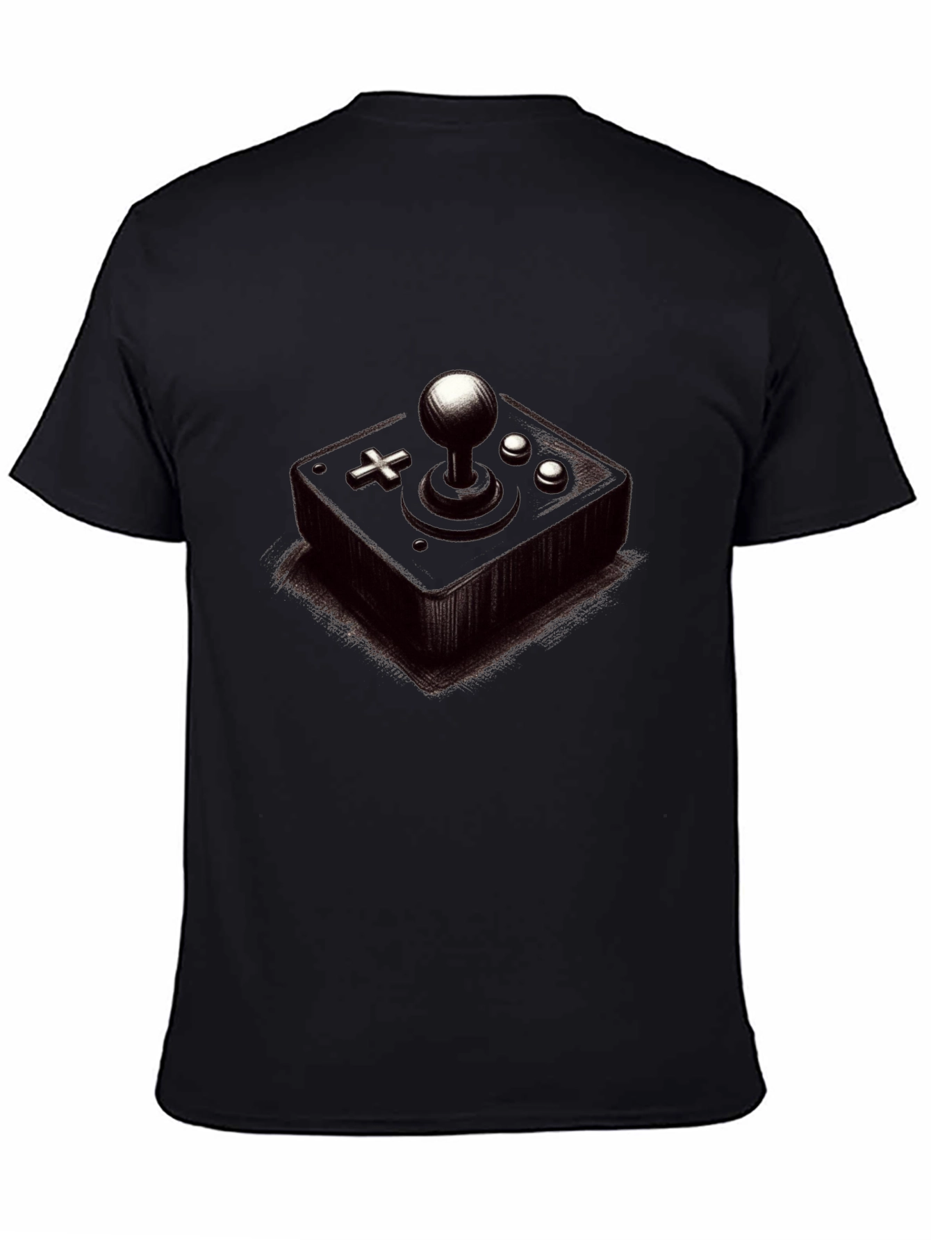 Retro Gamer T-Shirt - Classic Joystick Design