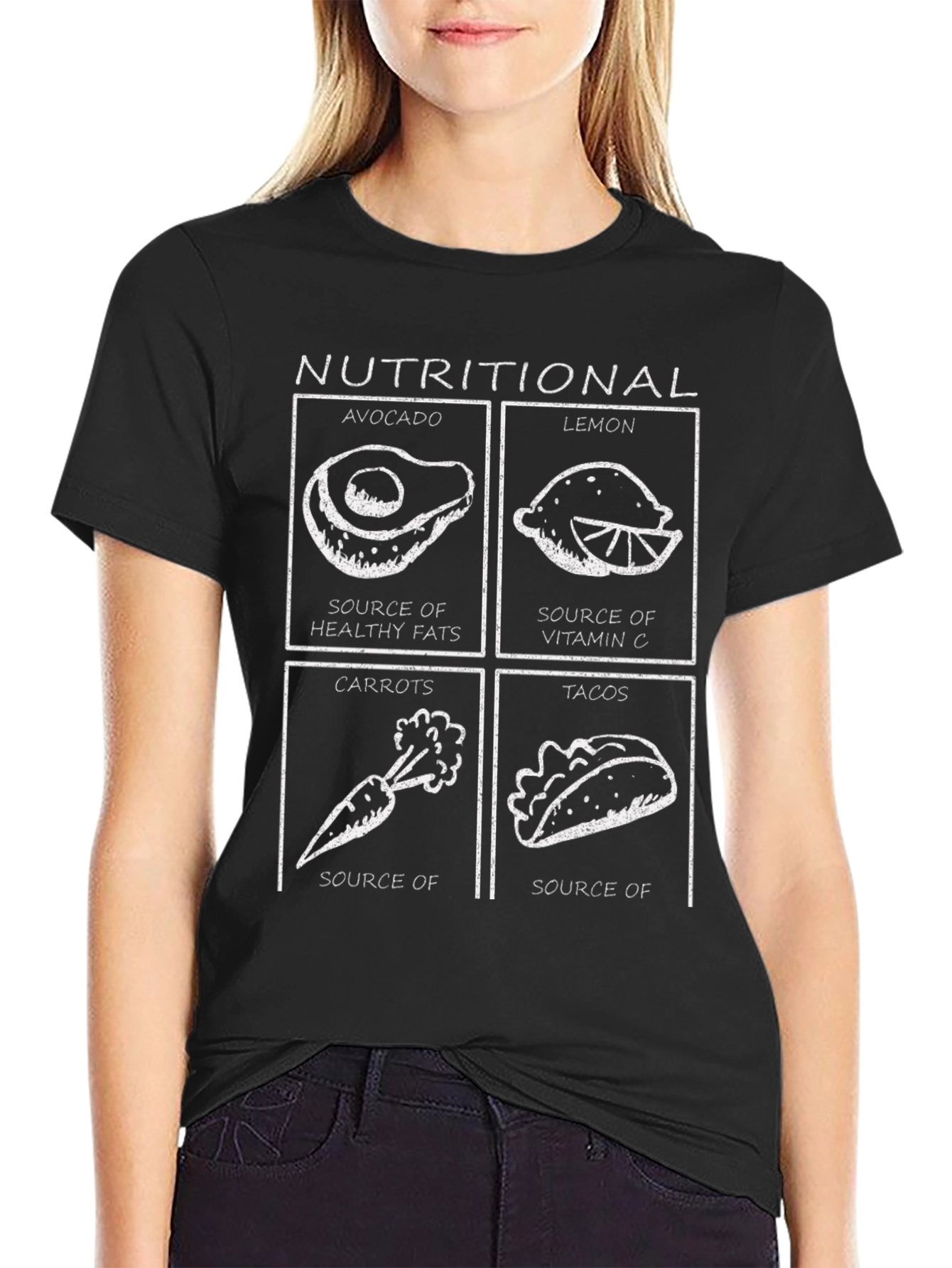 Nutritional Foods Graphic T-Shirt