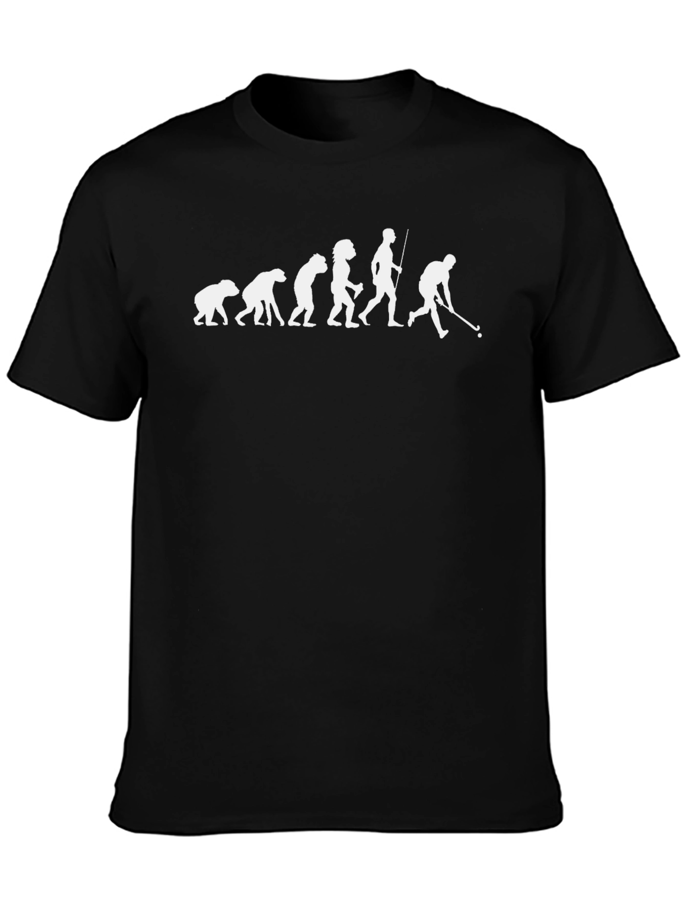 Evolution of Hockey T-Shirt - Black