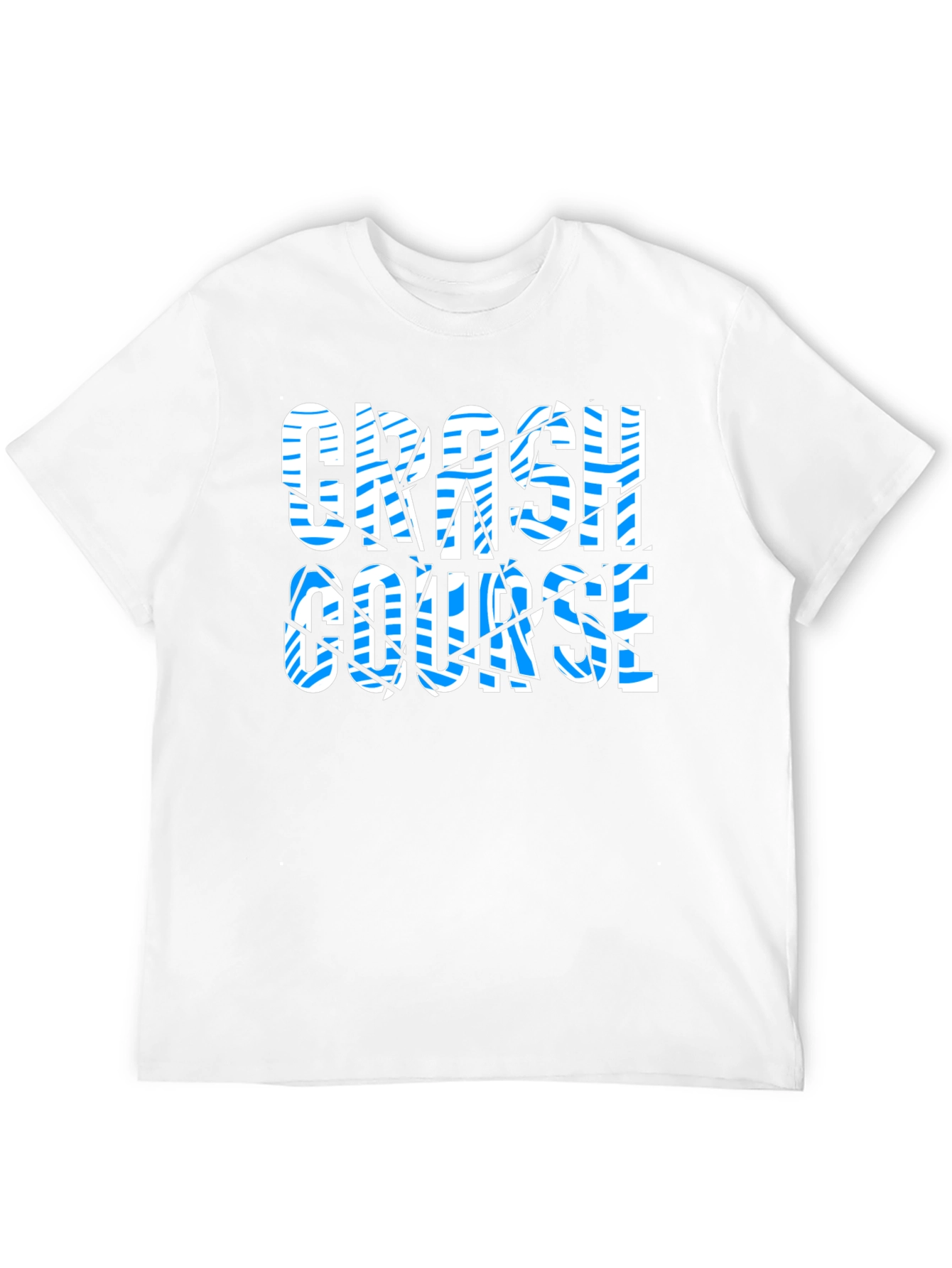 Crash Course Graphic Print Black T-Shirt