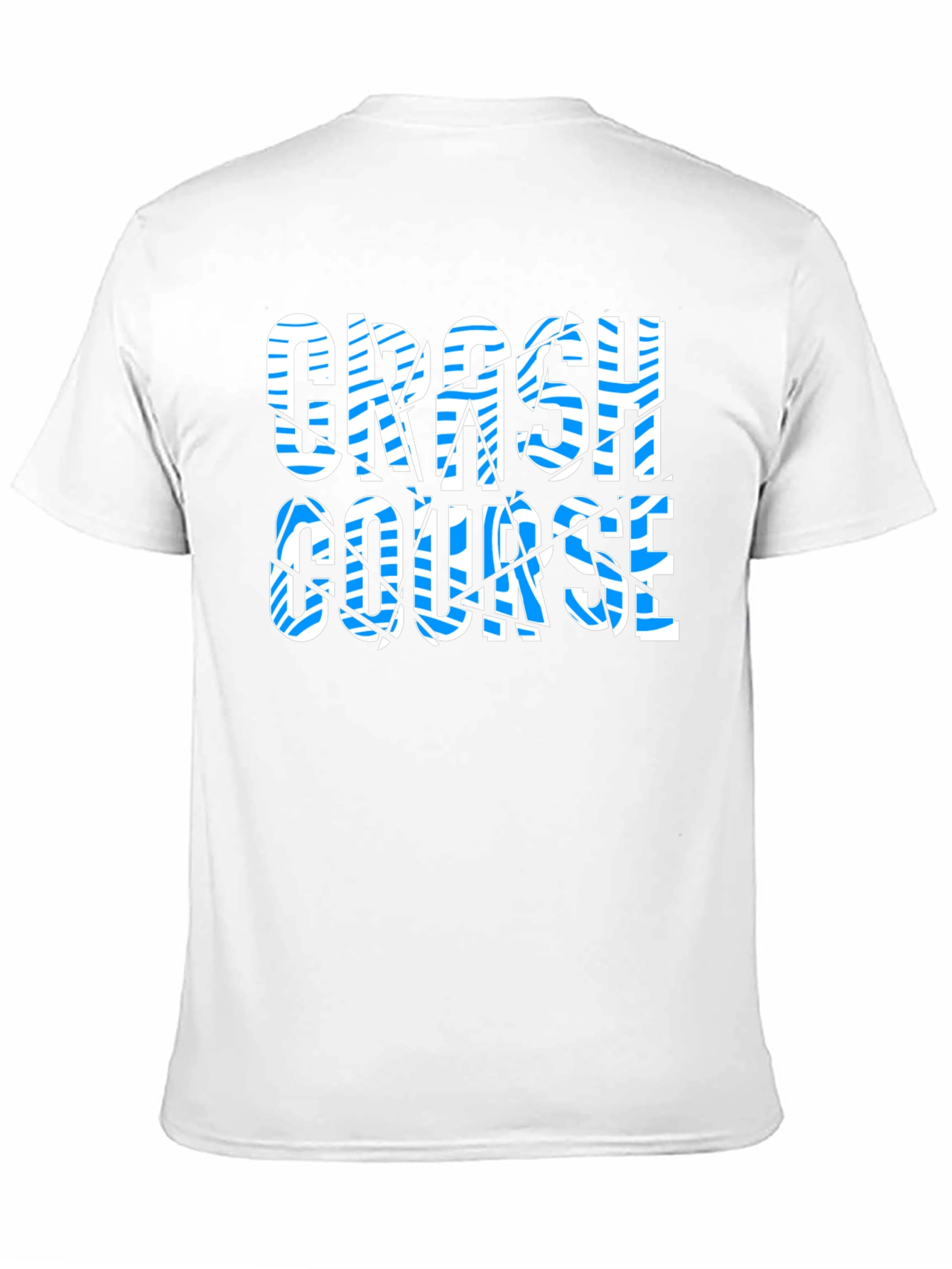 Crash Course Graphic Print Black T-Shirt