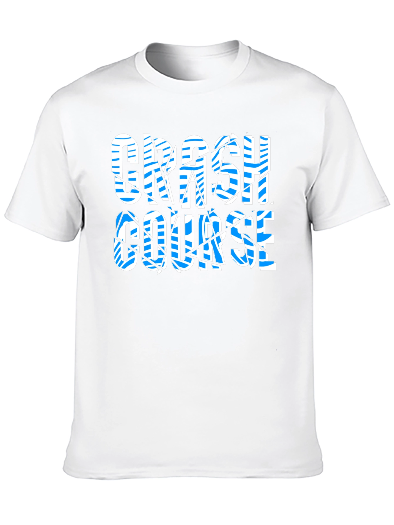 Crash Course Graphic Print Black T-Shirt