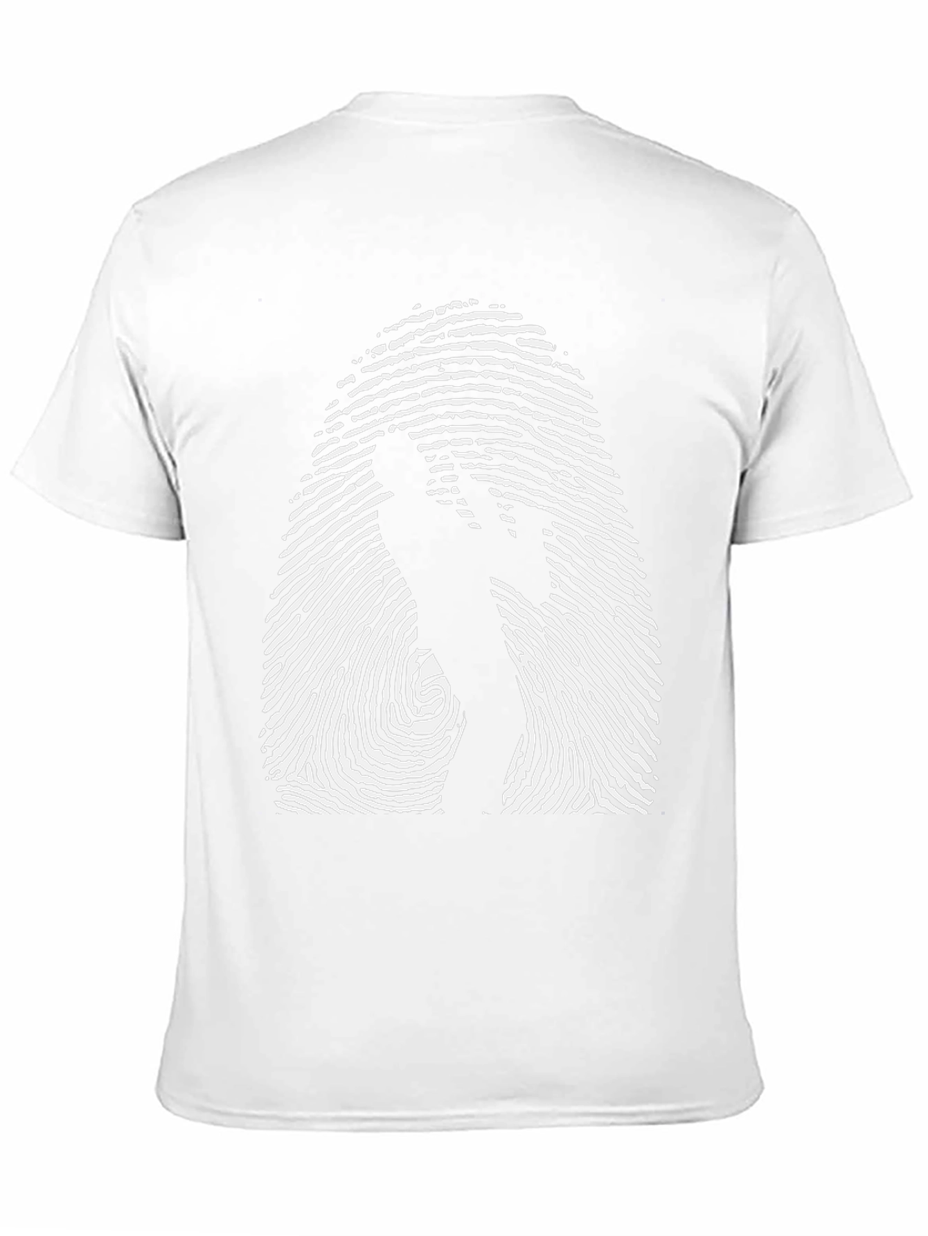 Fingerprint Saxophone T-Shirt - Unique Music Tee