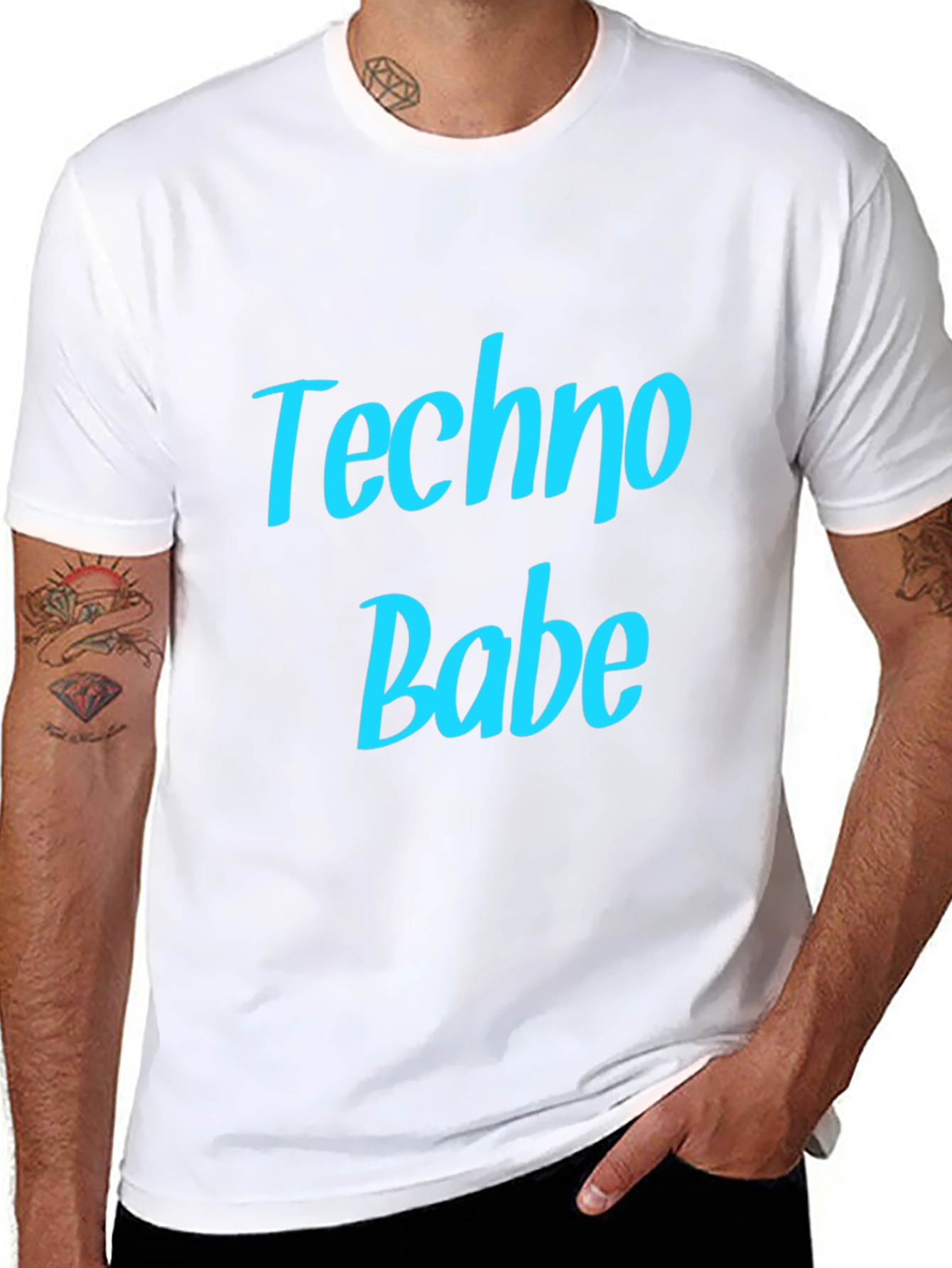 Techno Babe Graphic T-Shirt