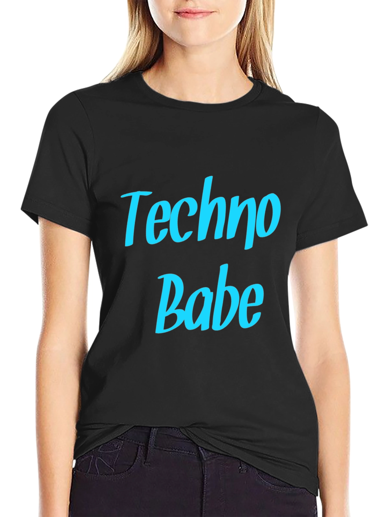 Techno Babe Graphic T-Shirt