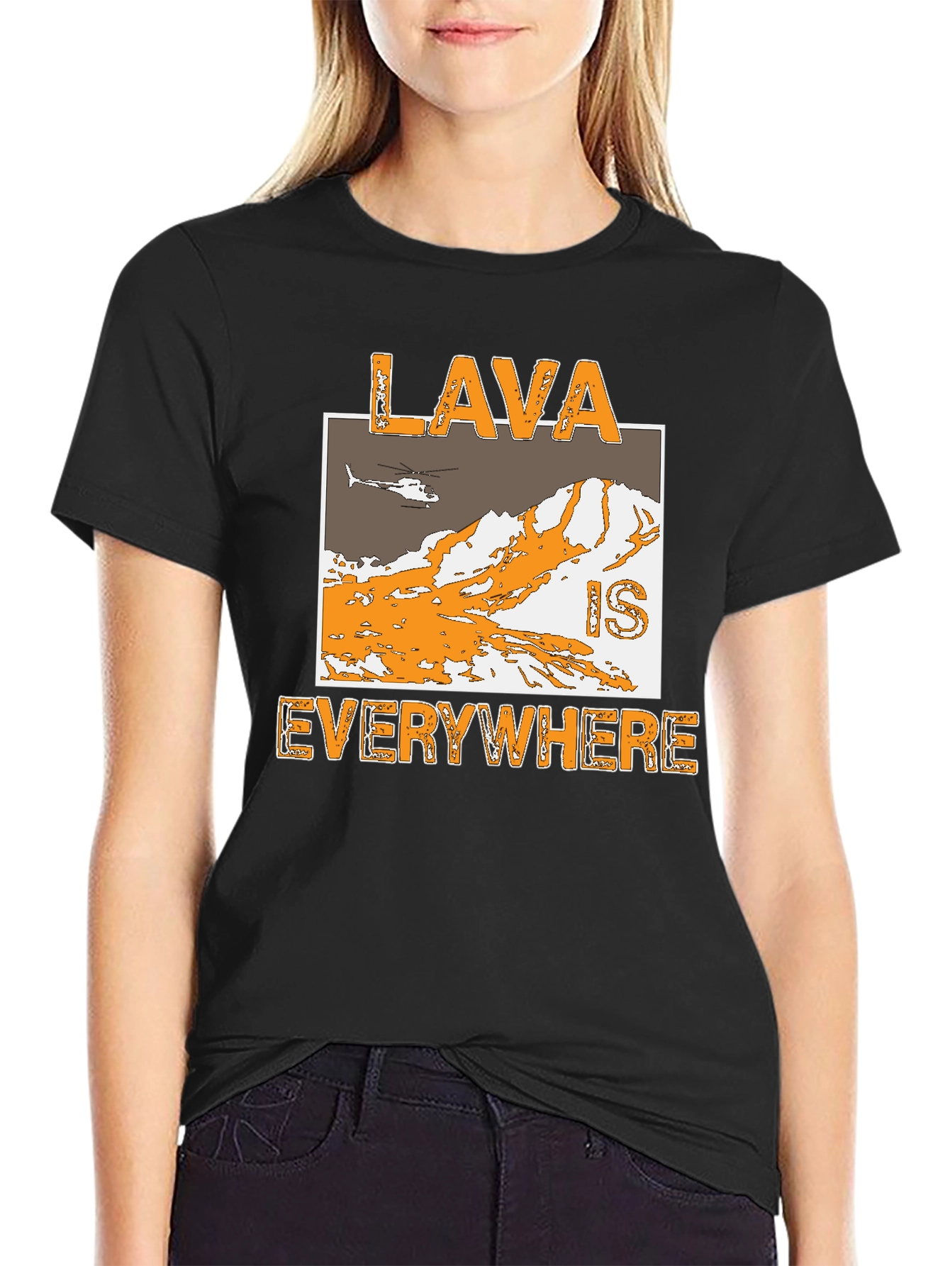Lava Is Everywhere Graphic T-Shirt