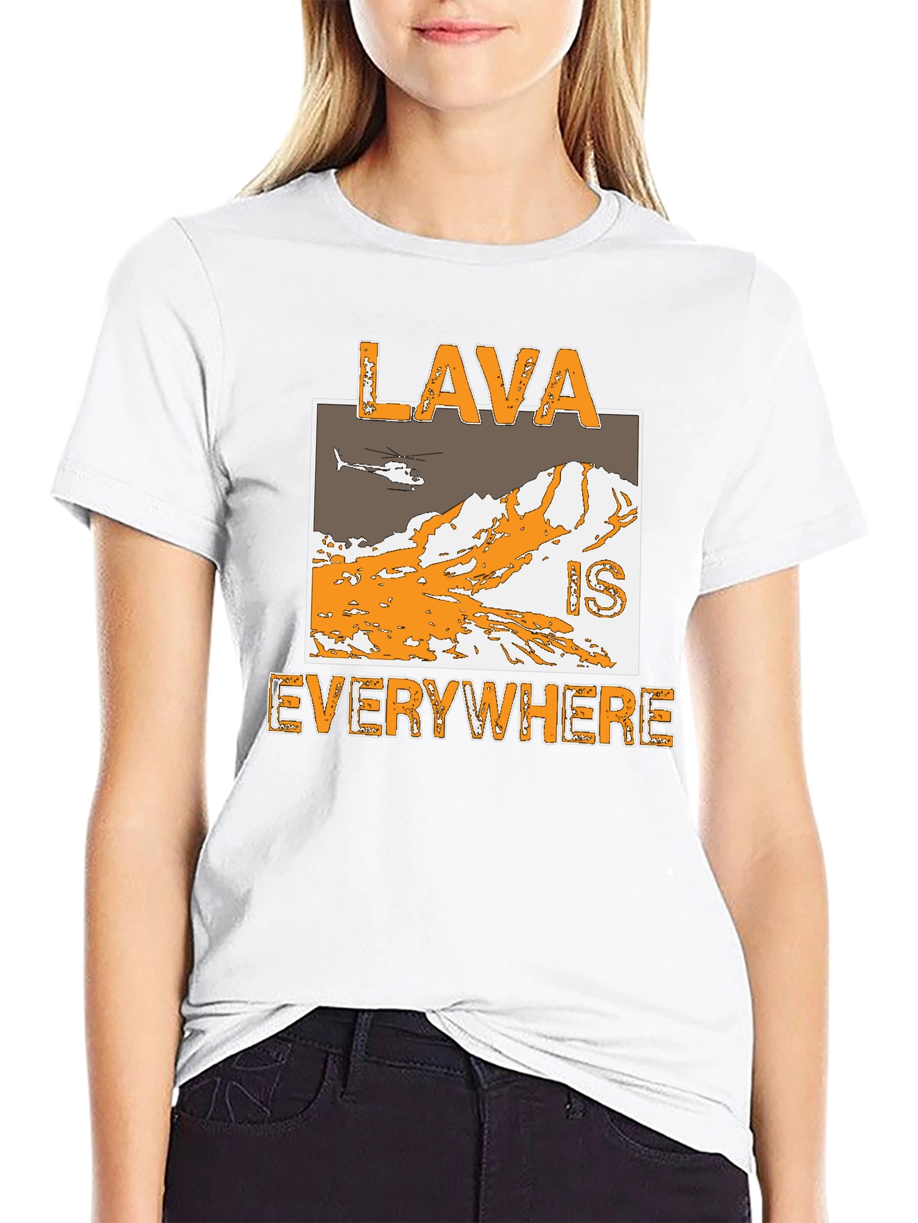 Lava Is Everywhere Graphic T-Shirt